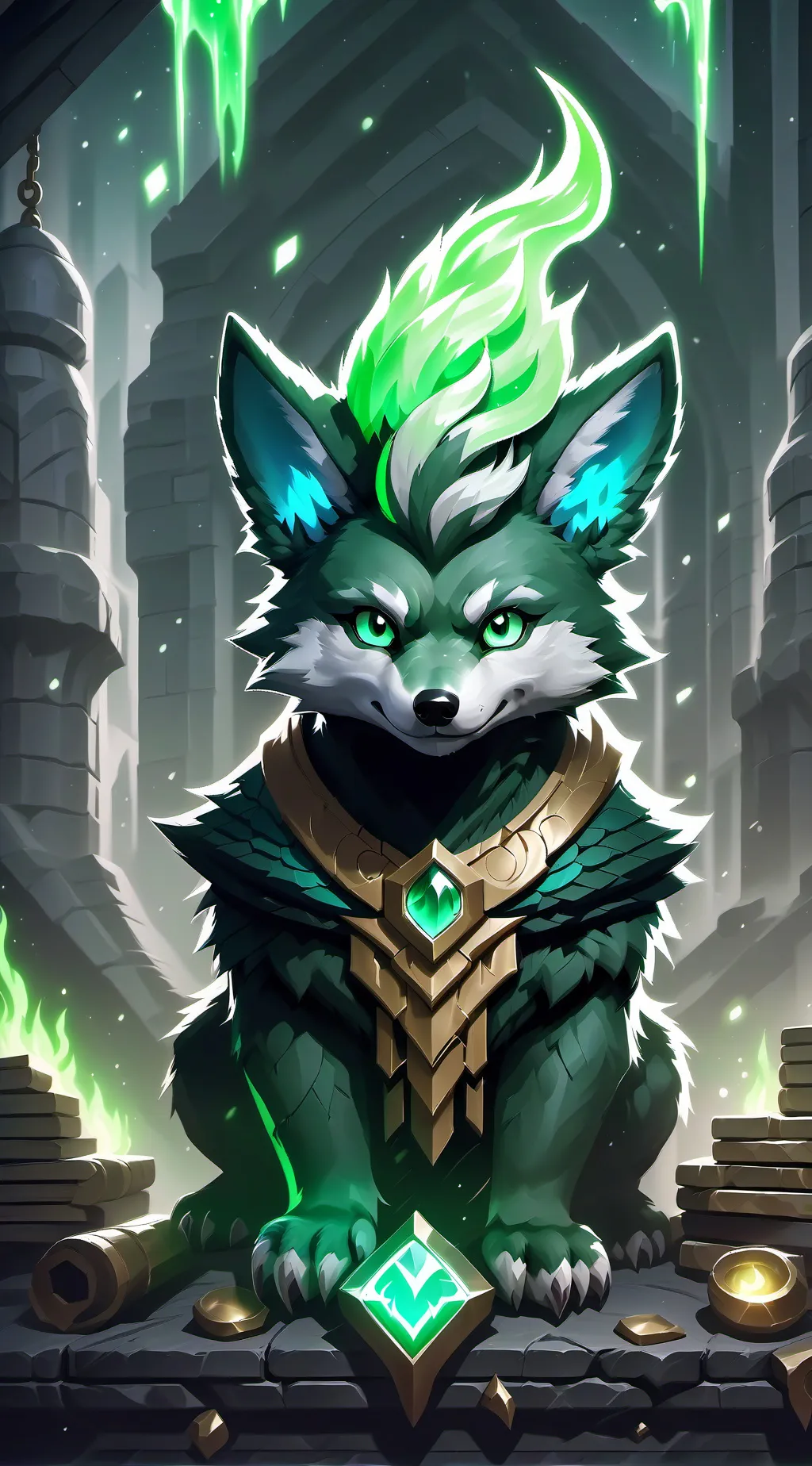 ai character: lilly 😈 background