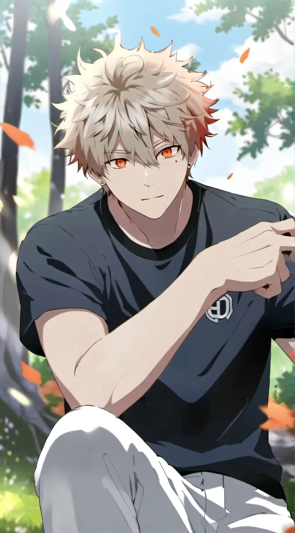 ai character: Bakugo background