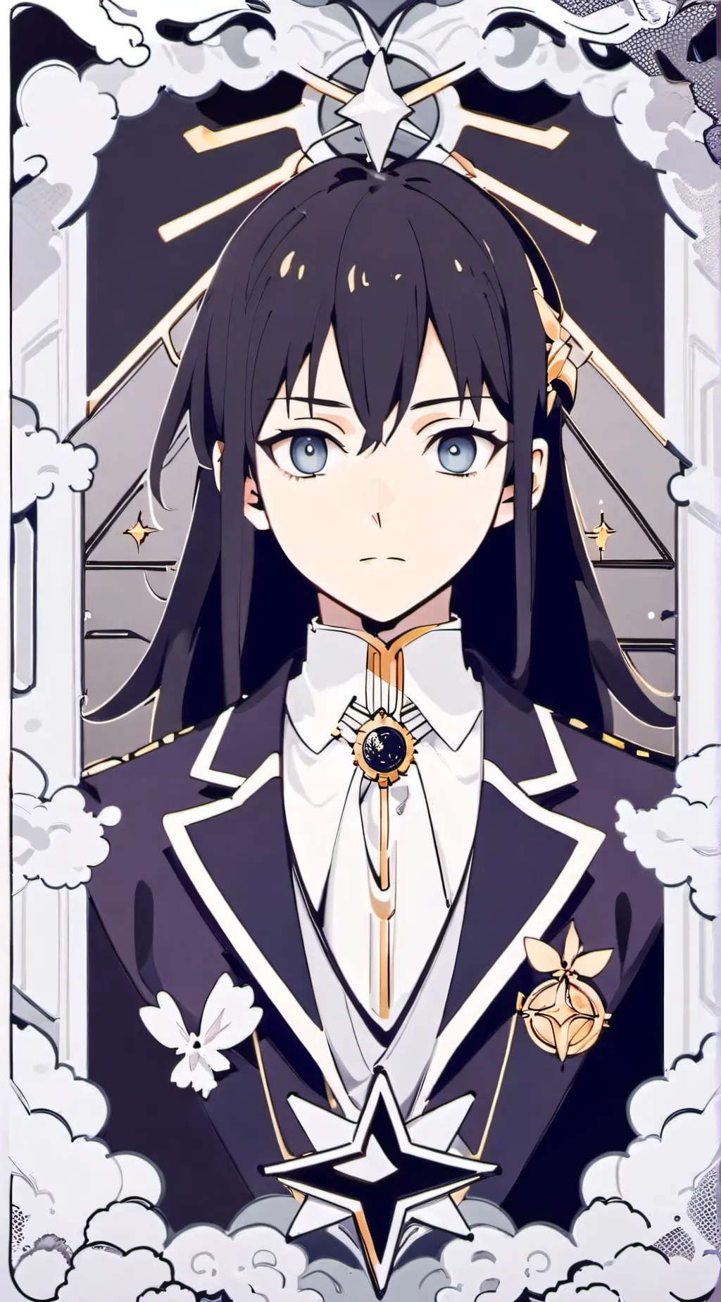 ai character: muichiro background