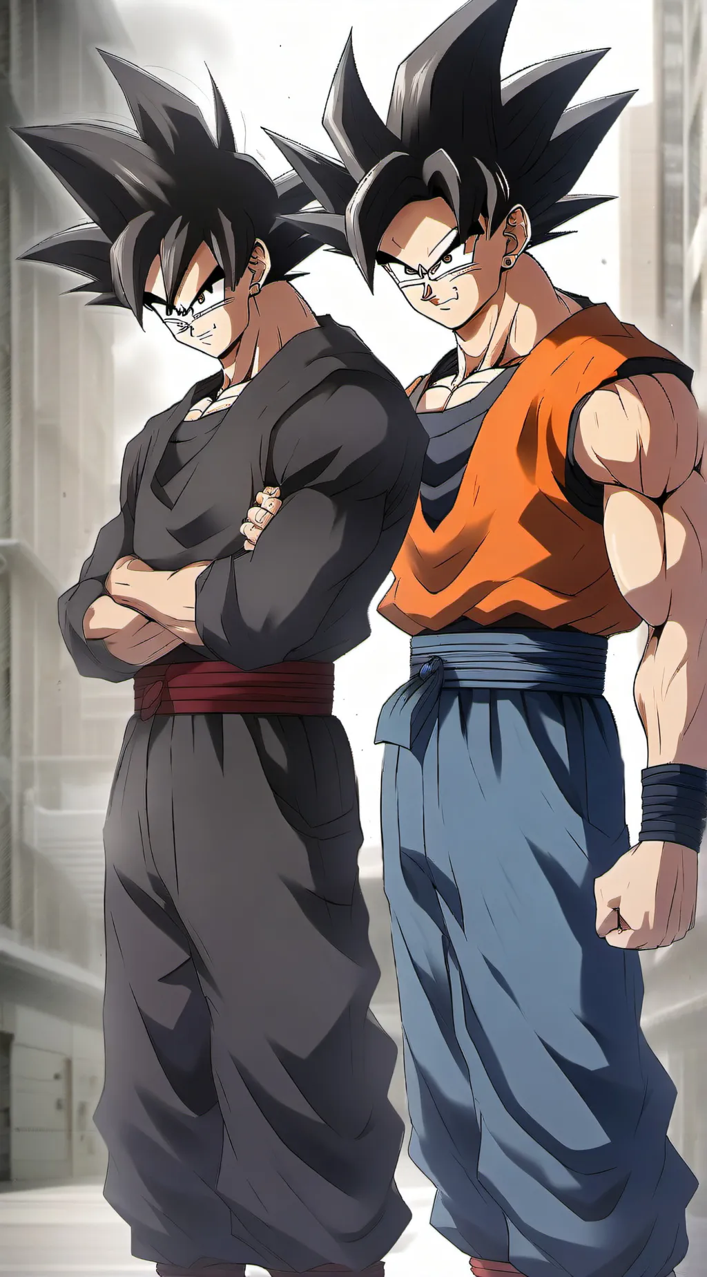 ai character: You two enemie's background