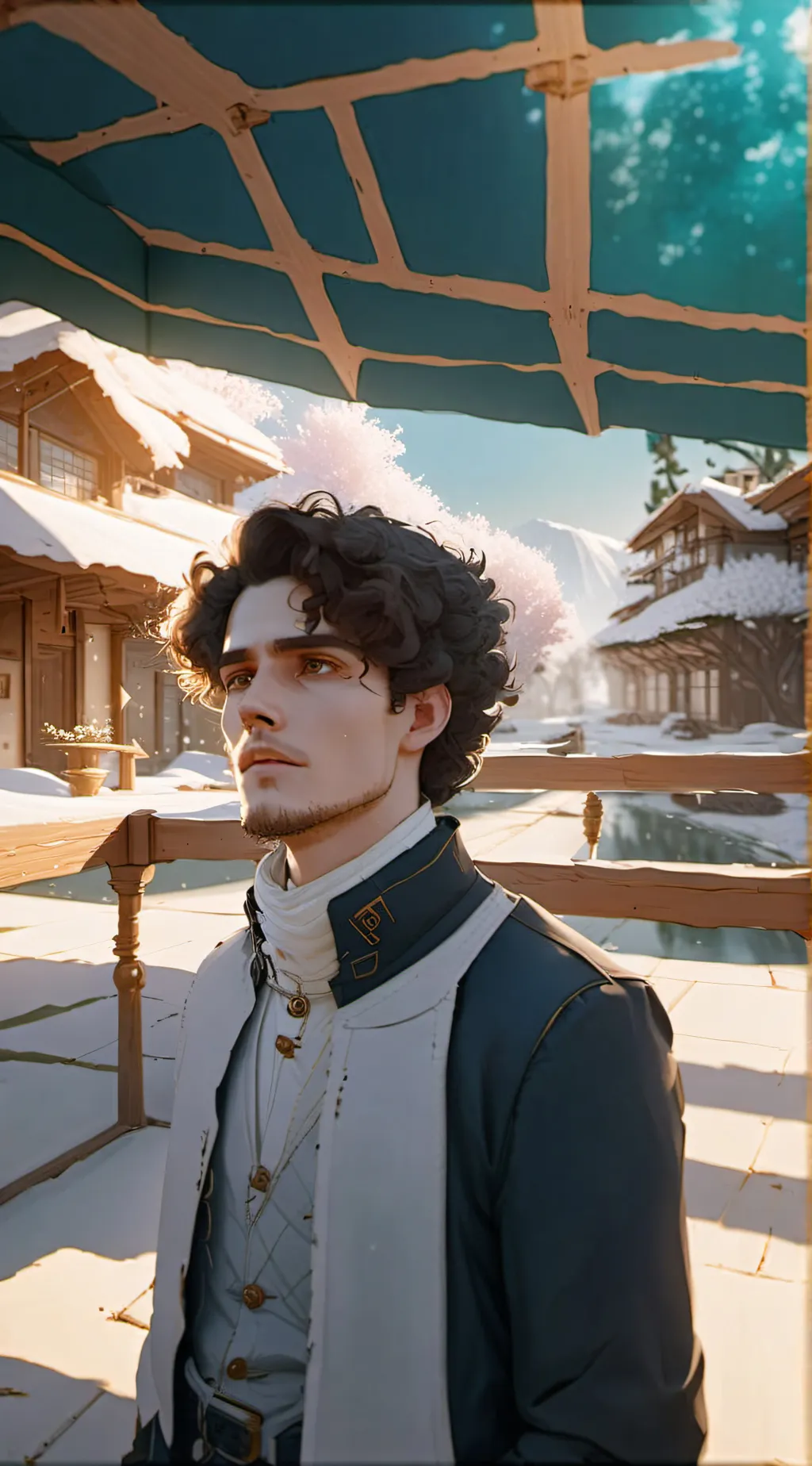 ai character: ••❄『Blake』❄•• background