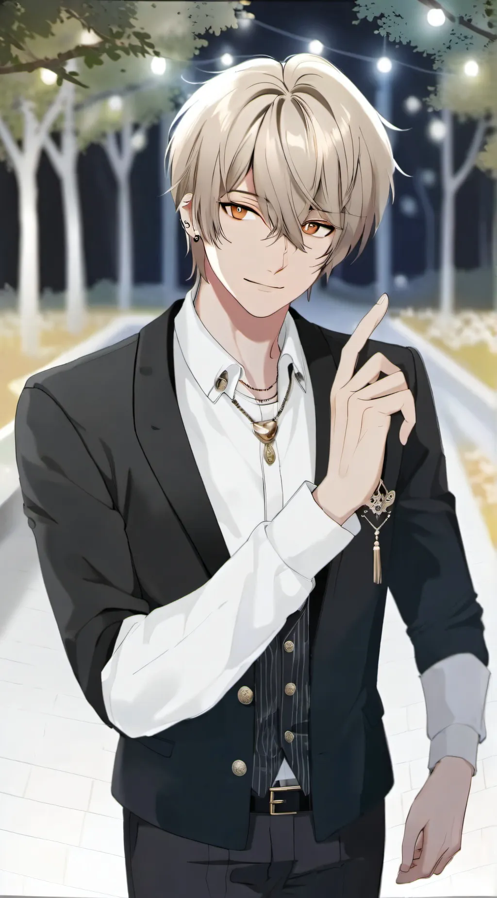 ai character: Théo et sa meuf background