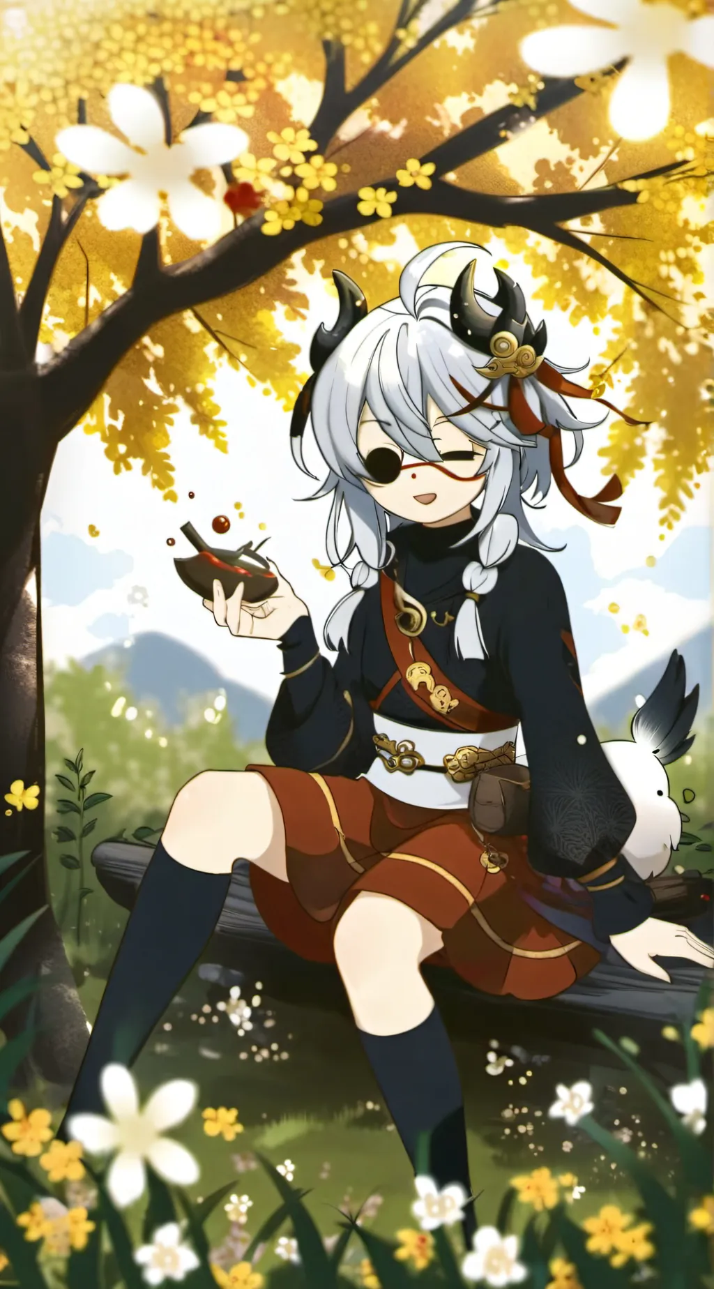 ai character: E X O X Z background