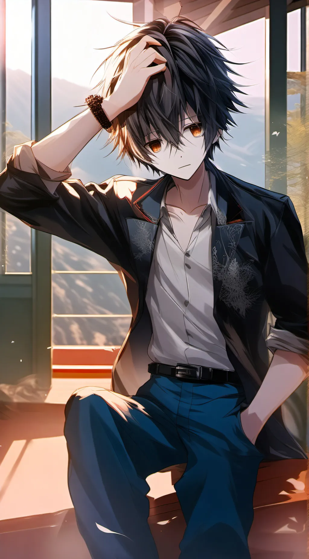 ai character: Jorden Mafia Boss  background