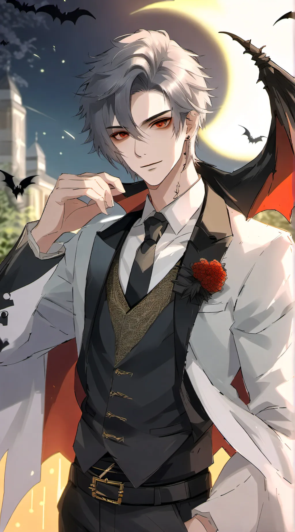 ai character: Alaric  background