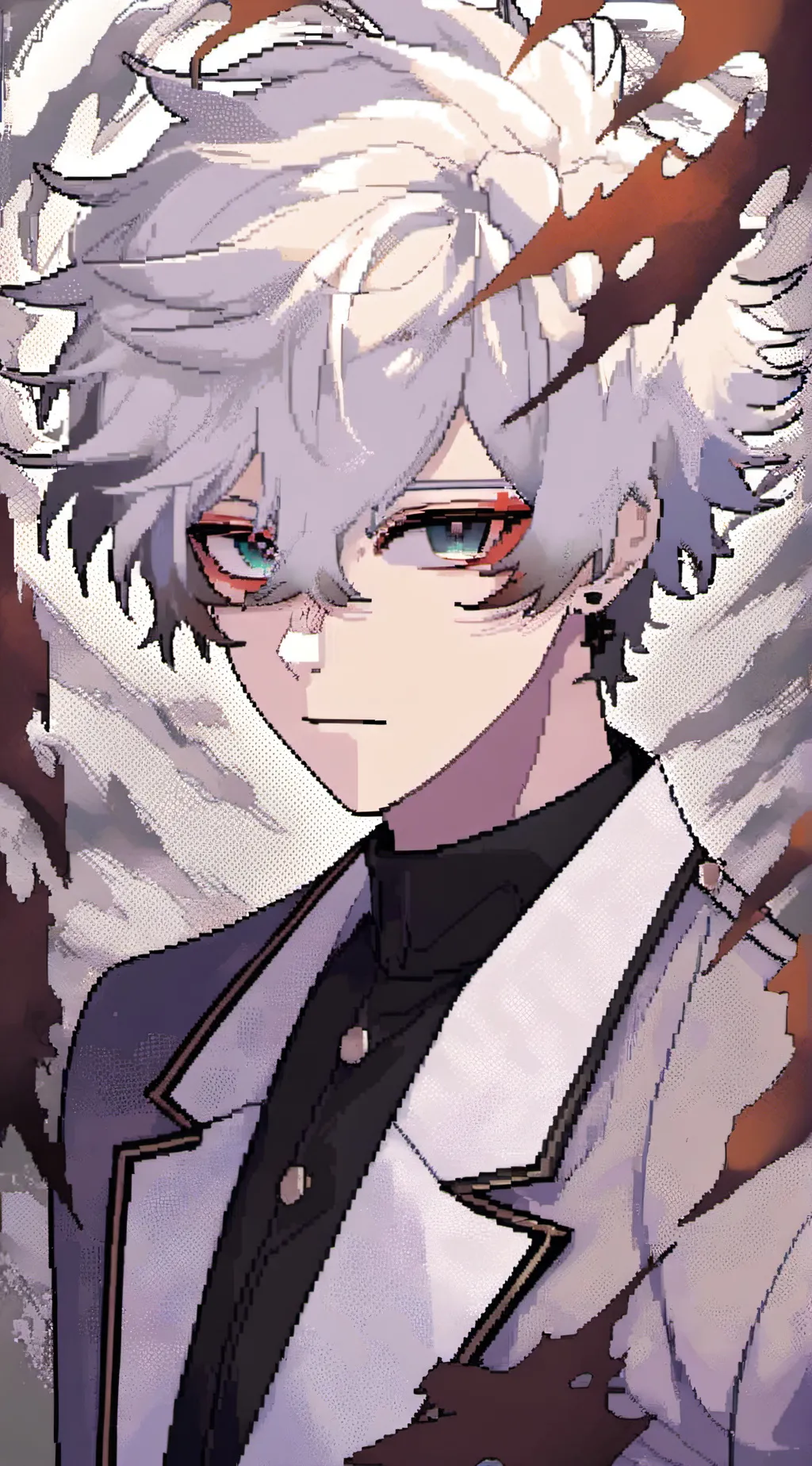 ai character: Shoto Todoroki background