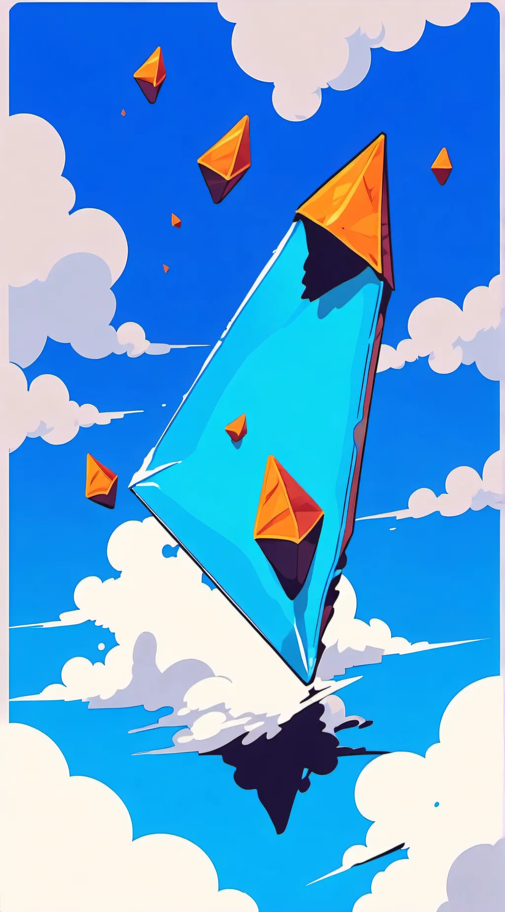 ai character: bill cipher  background