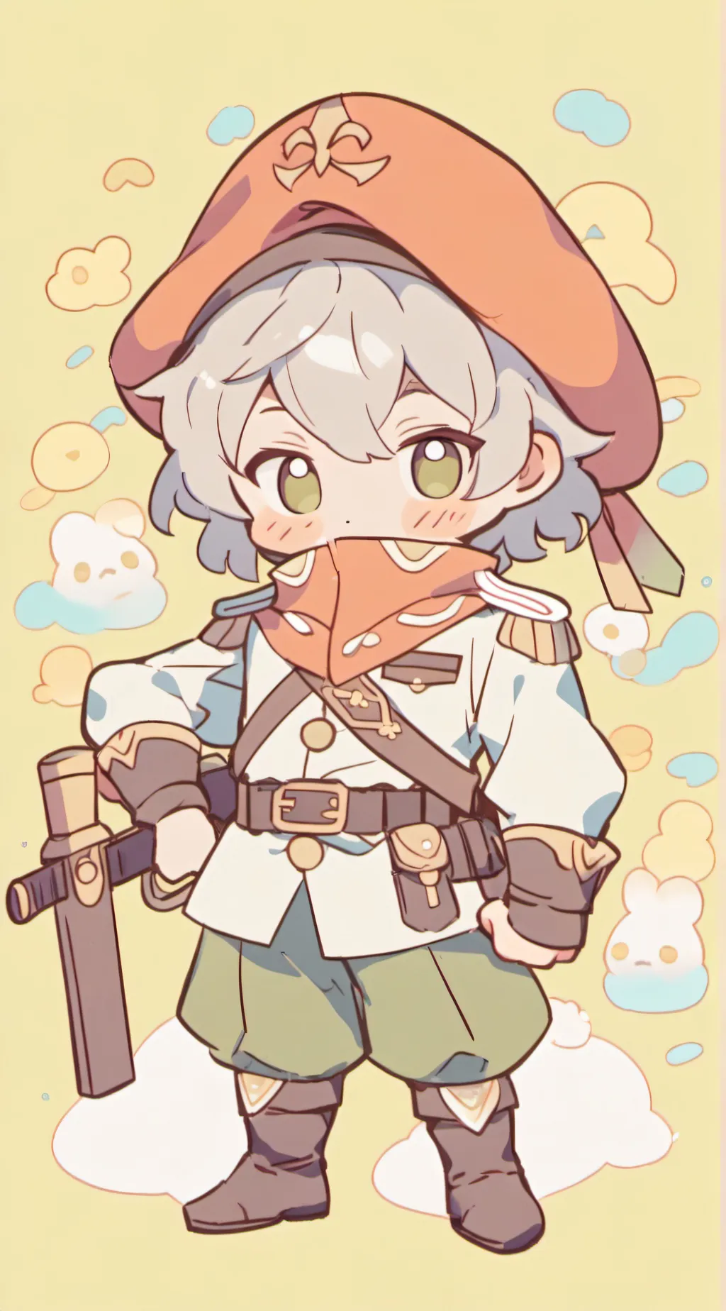 ai character: Leo background