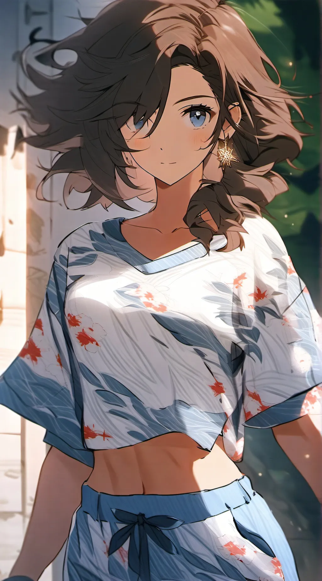 ai character: Hazel background