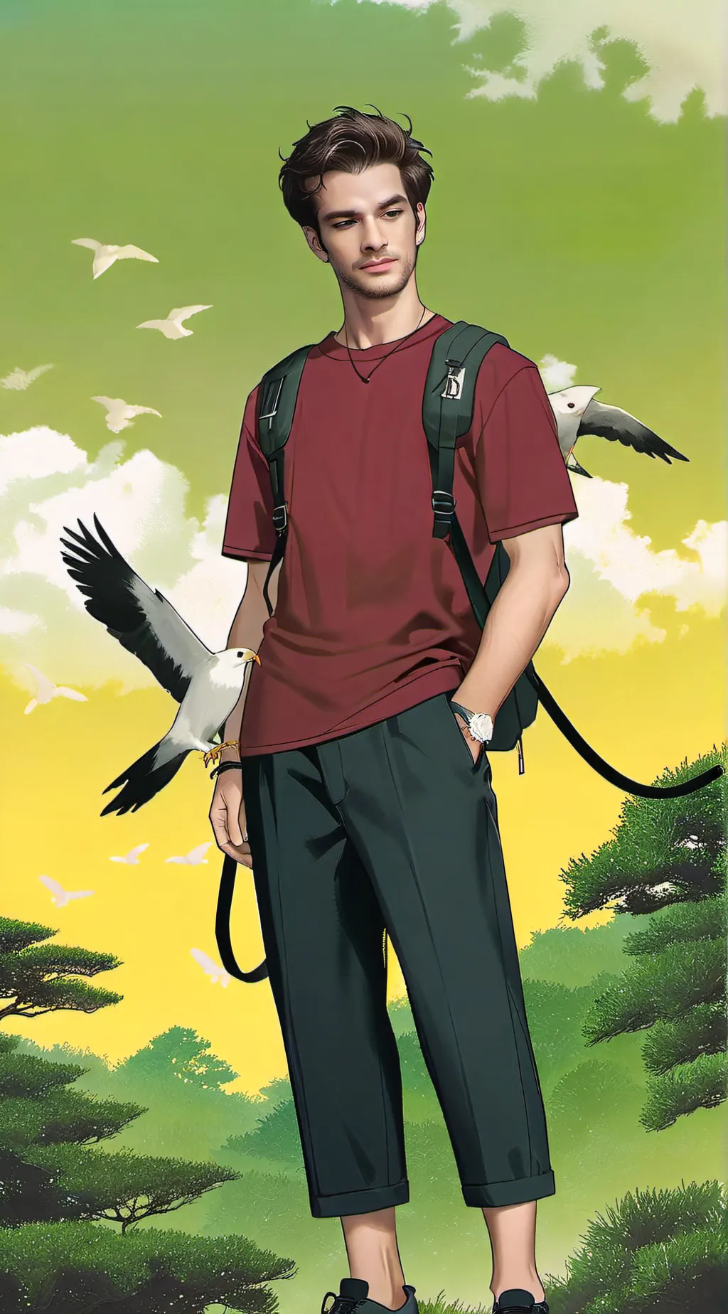 Talkie AI - Chat with Andrew Garfield