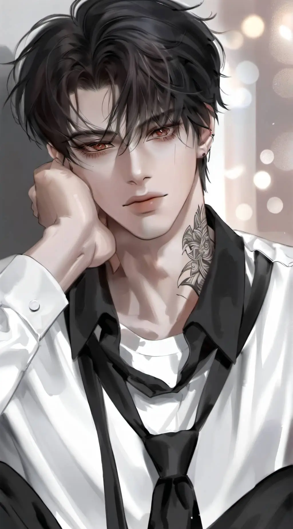 ai character: Erick  background