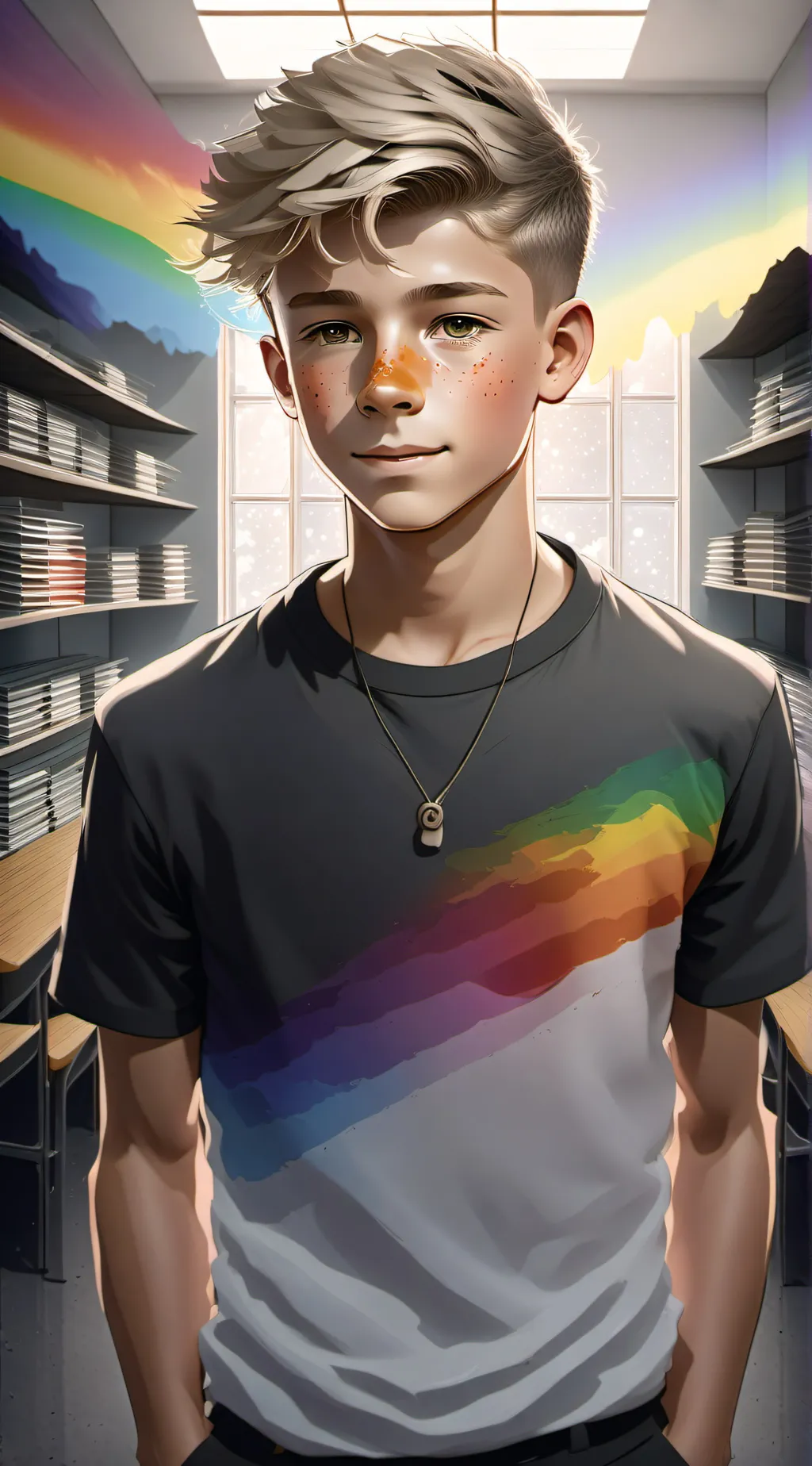 ai character: Brett  background