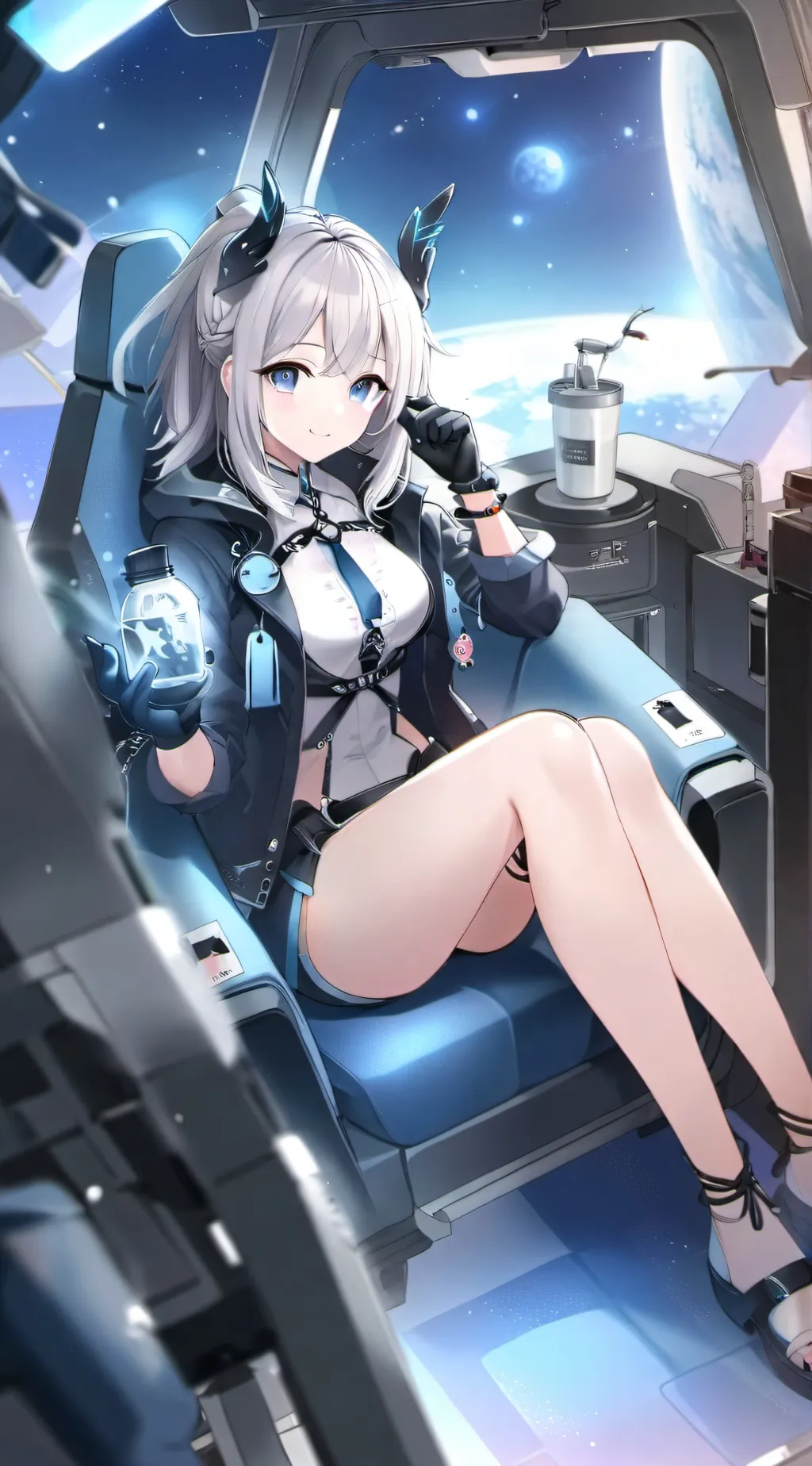 ai character: Eva background