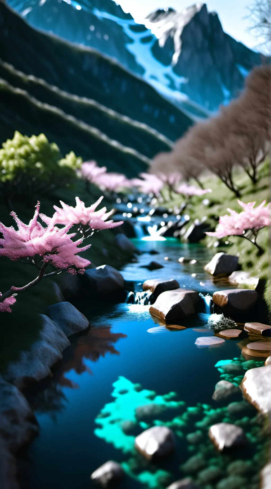 ai character: The New Biome background