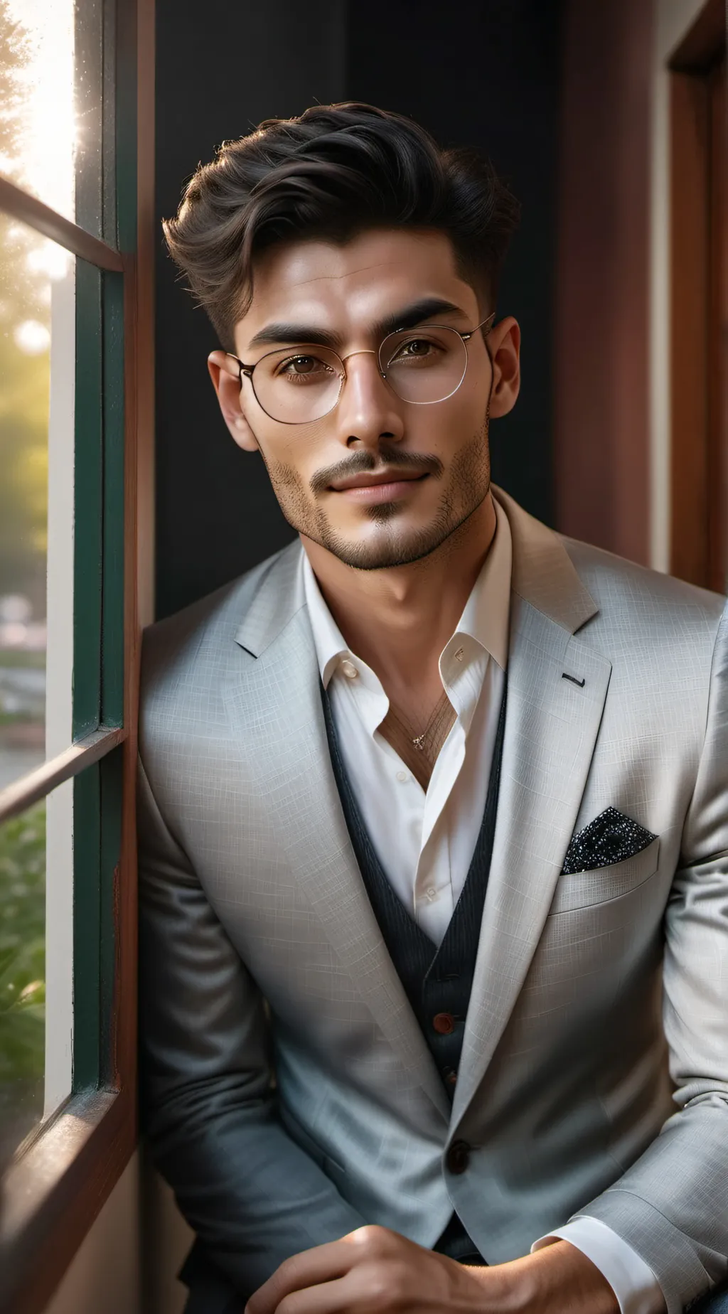 ai character: Adam background