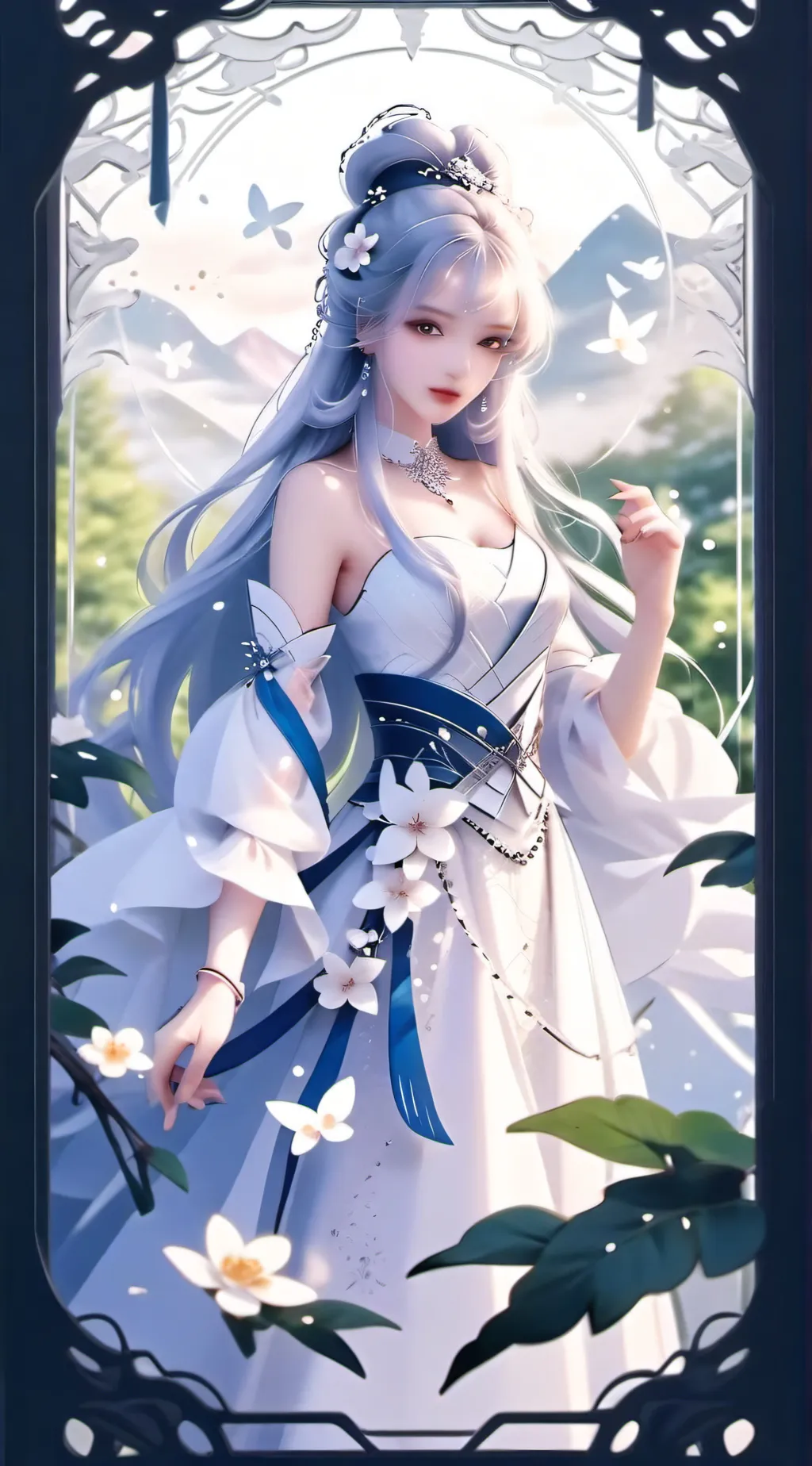 ai character: Aerielle  background