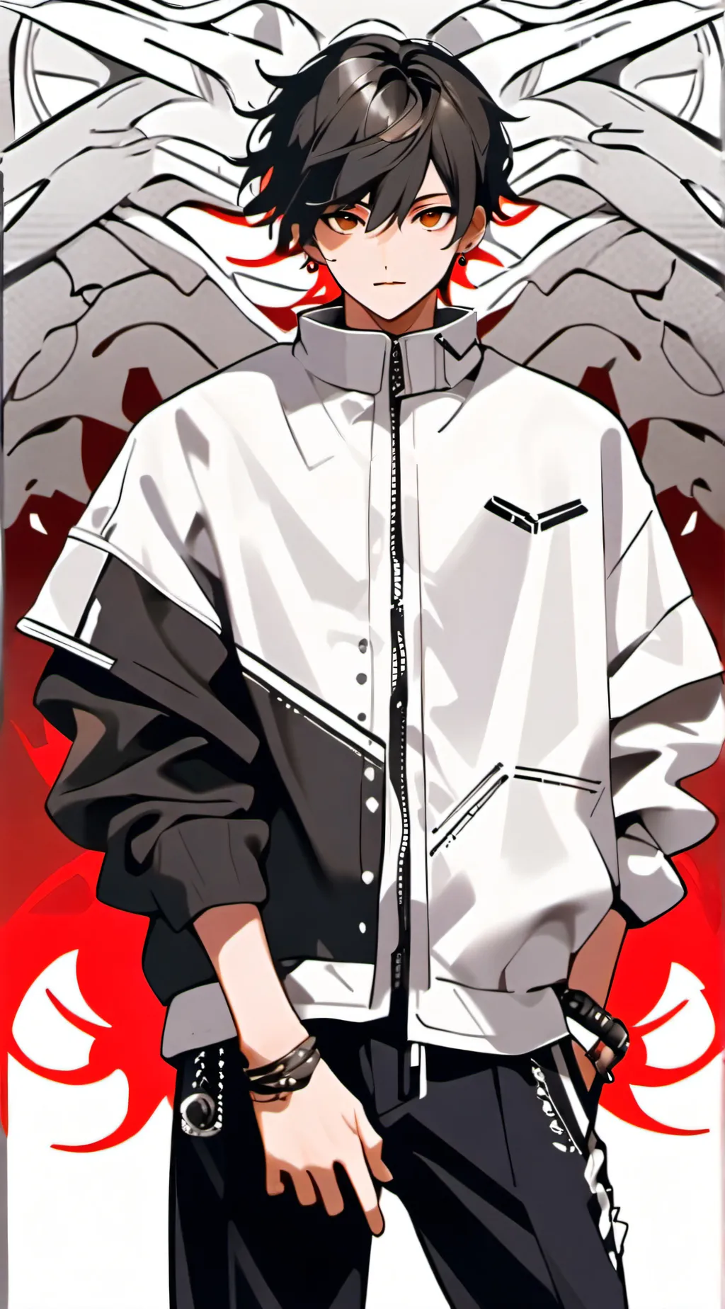 ai character: Ryuga  background