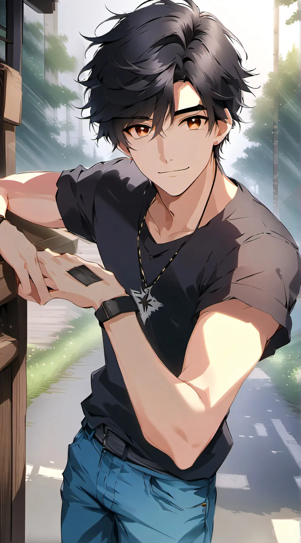 ai character: Owen background