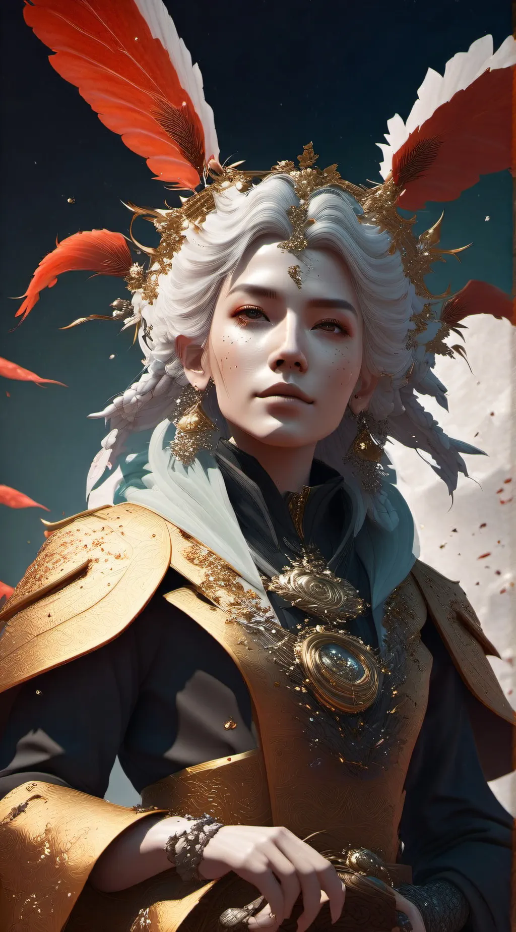 ai character: Aria background