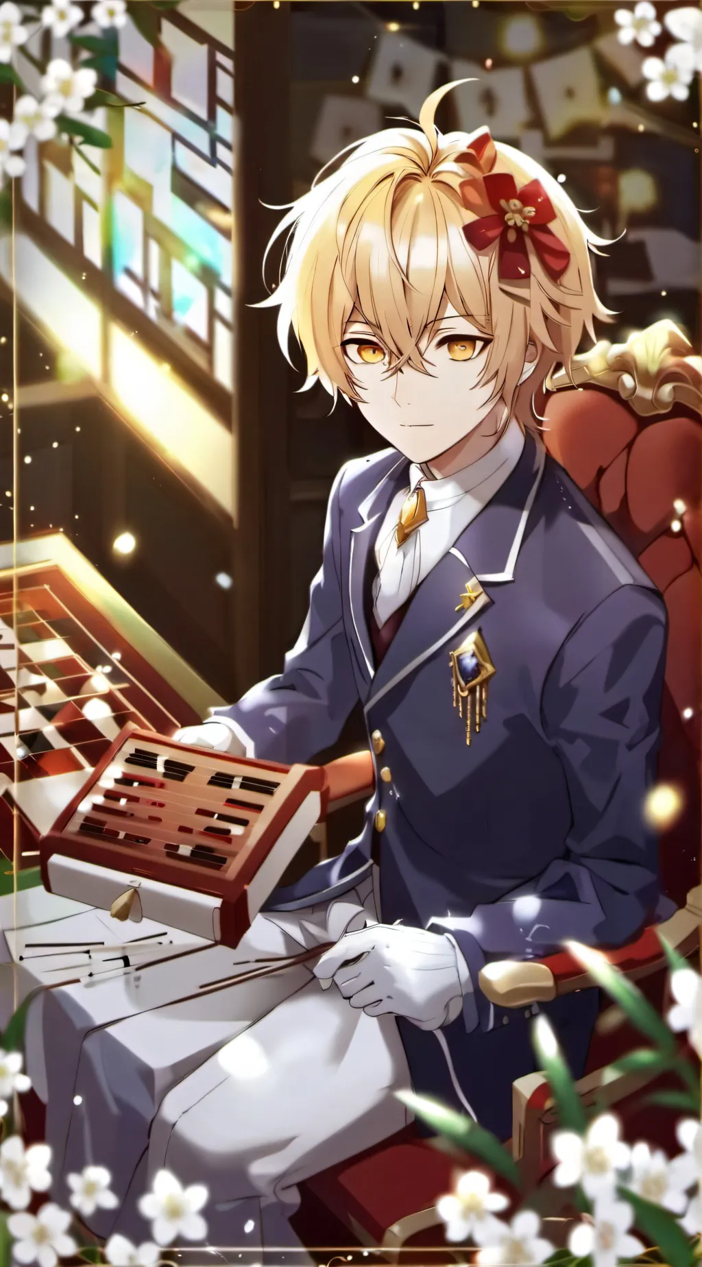 ai character: dream smp or dsmp background