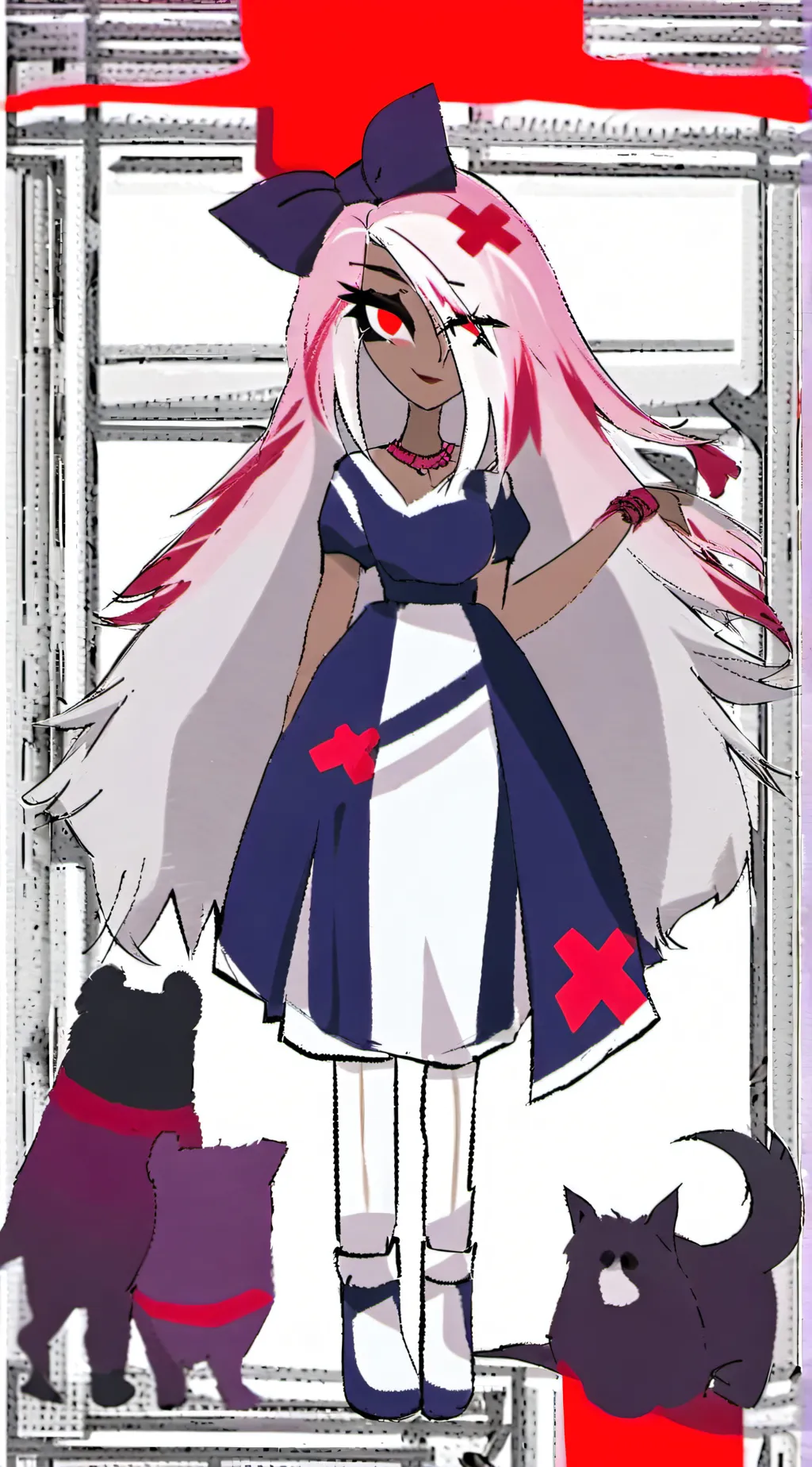 ai character: Vaggie background