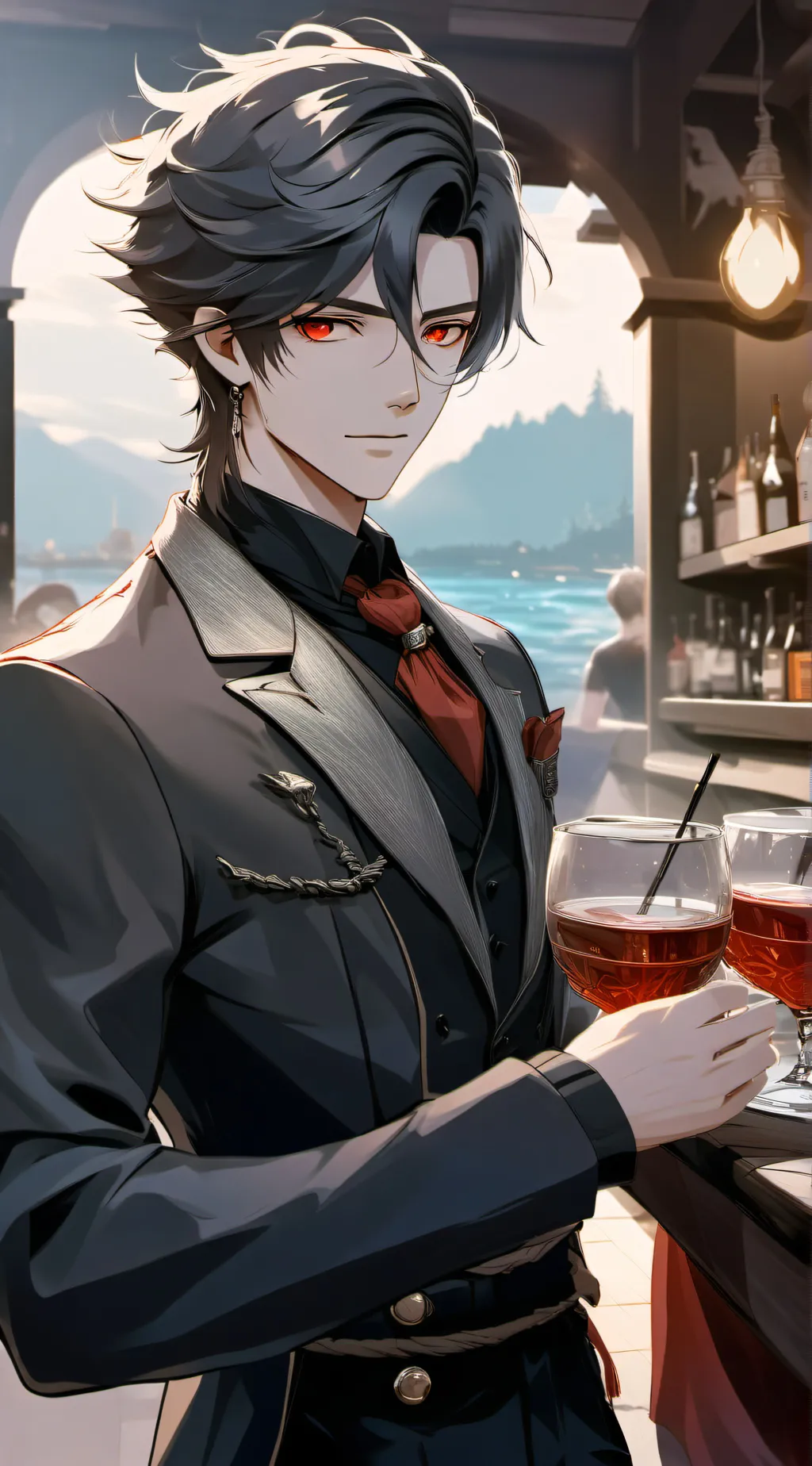 ai character: Ken background