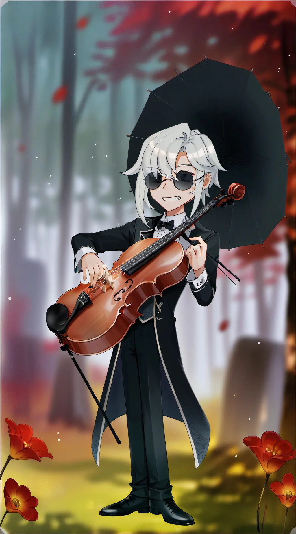 ai character: Mister Demi  background