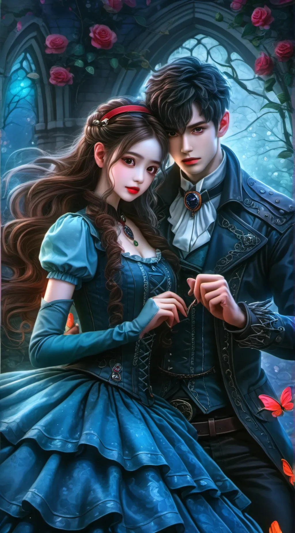 ai character: Carla and James background