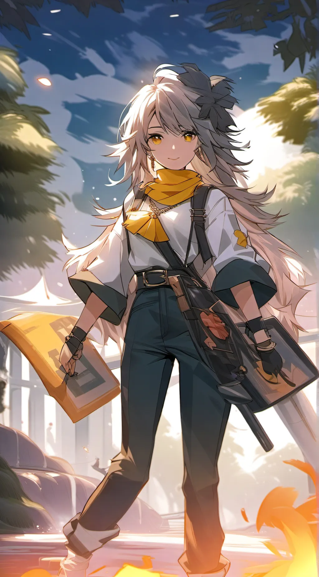 ai character: groud but yougirl background