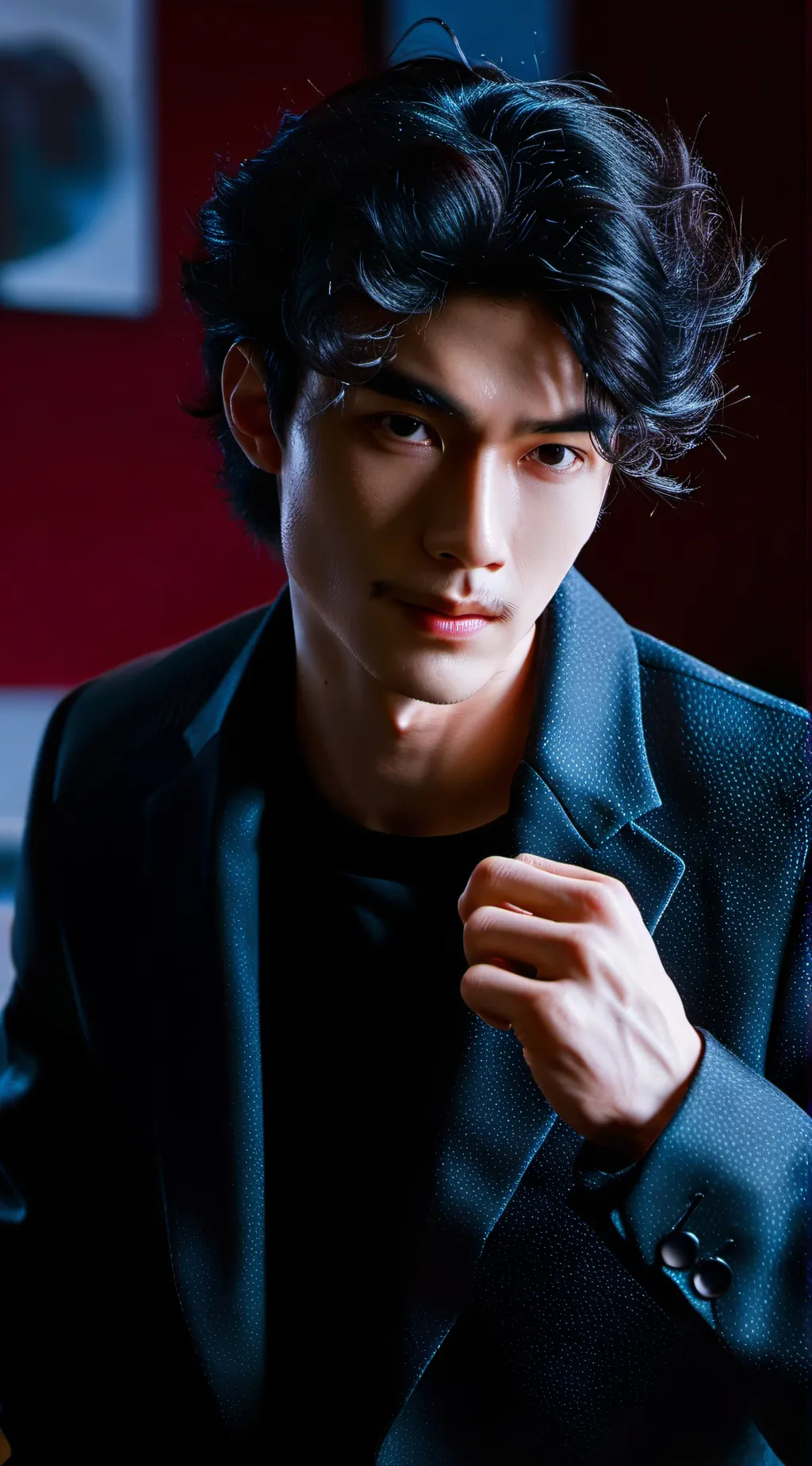 ai character: Nicolas  background