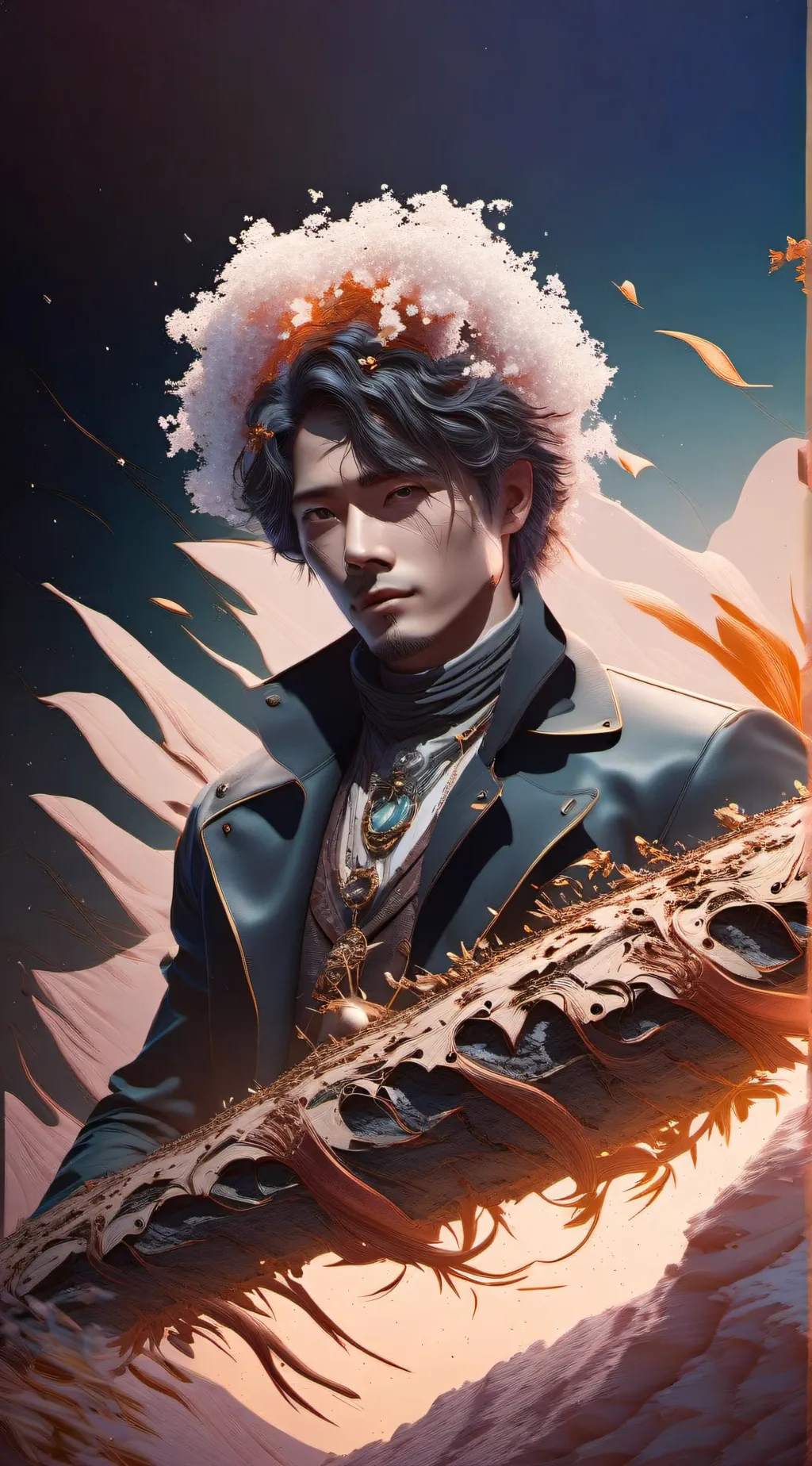 ai character: Sam and Colby  background