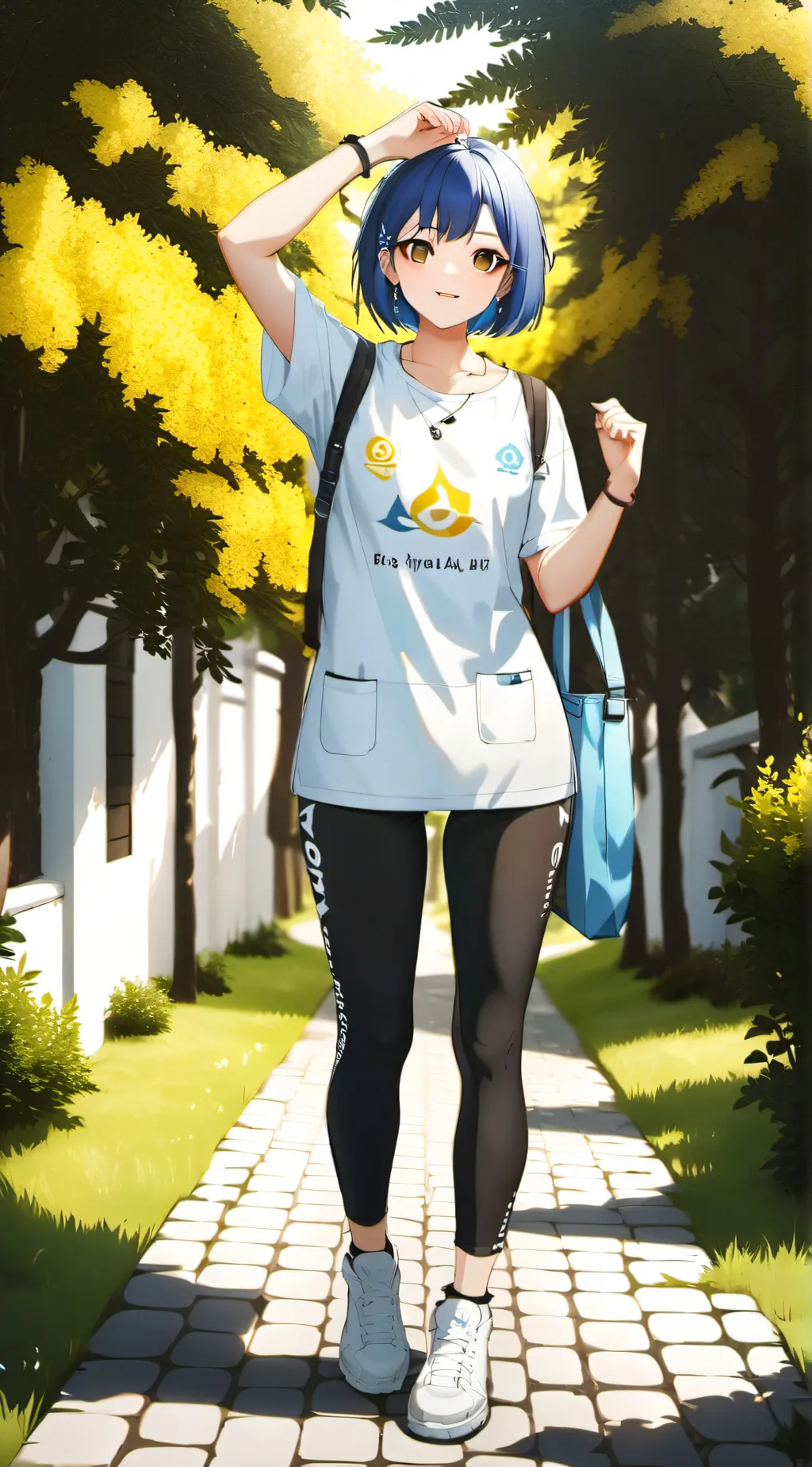 ai character: Nana Mishima  background