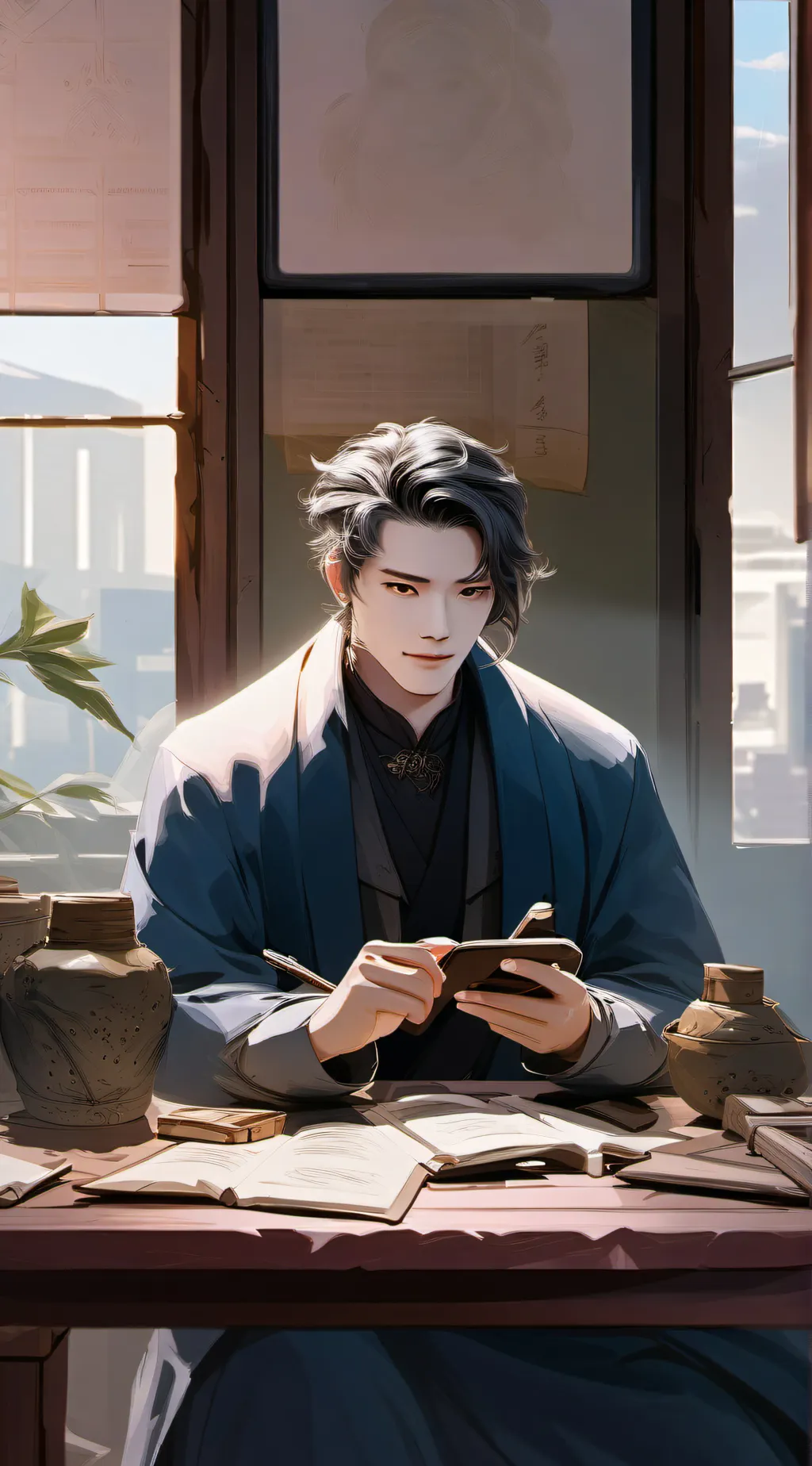 ai character: Kyle ex bf background