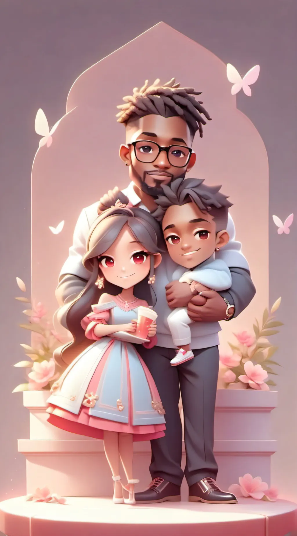 ai character: Black family background