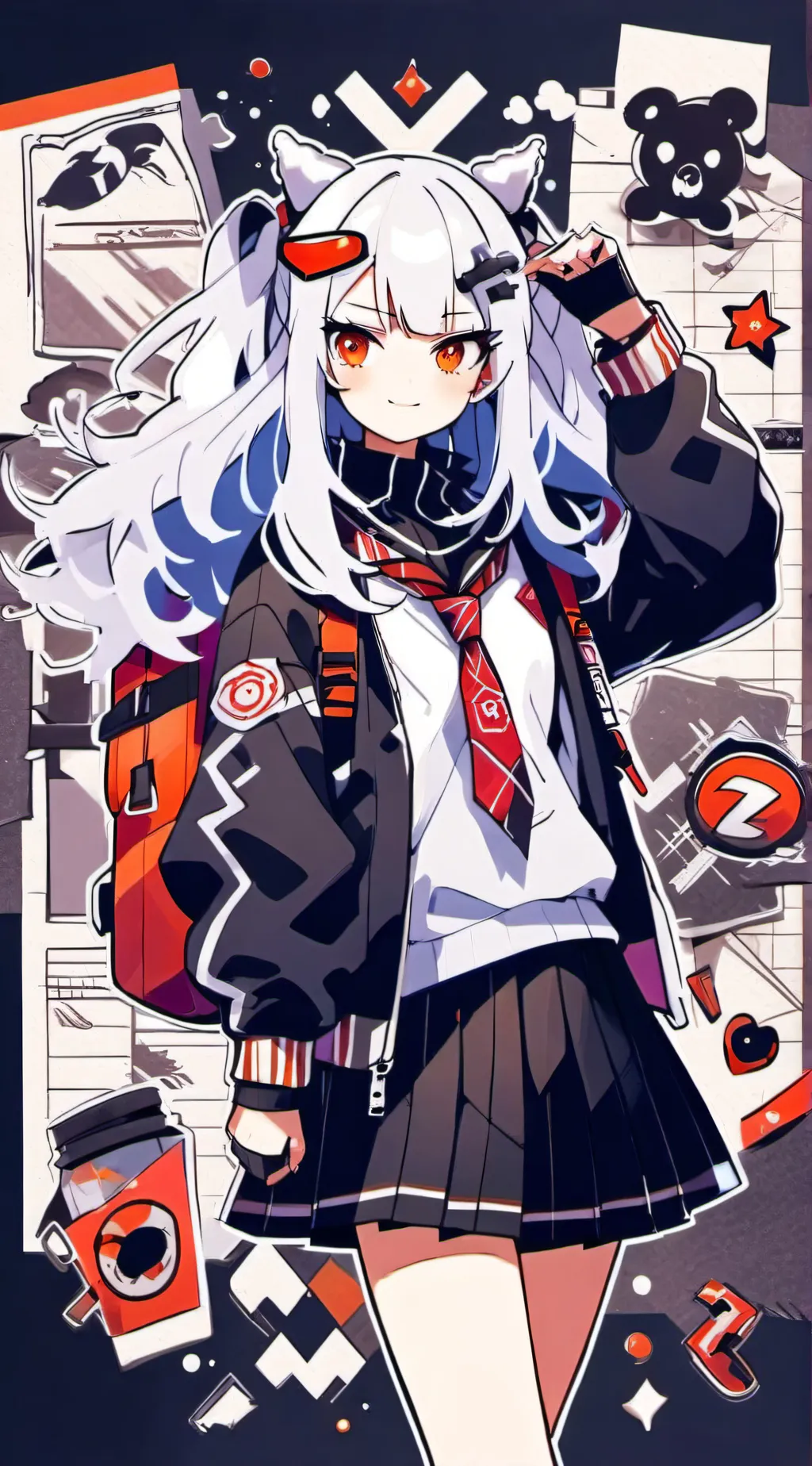 ai character: Uchiru background