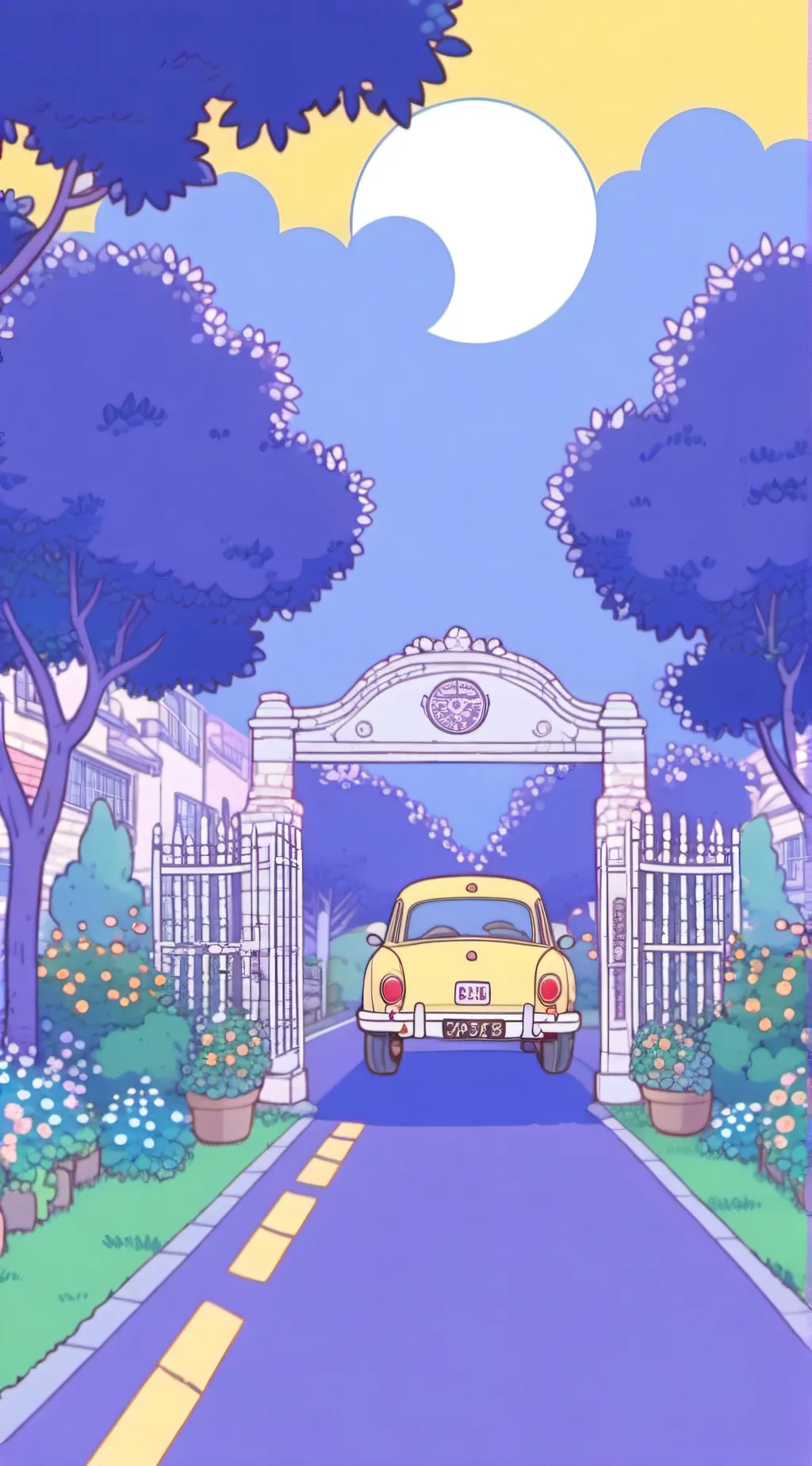 ai character: highschool..crush- background