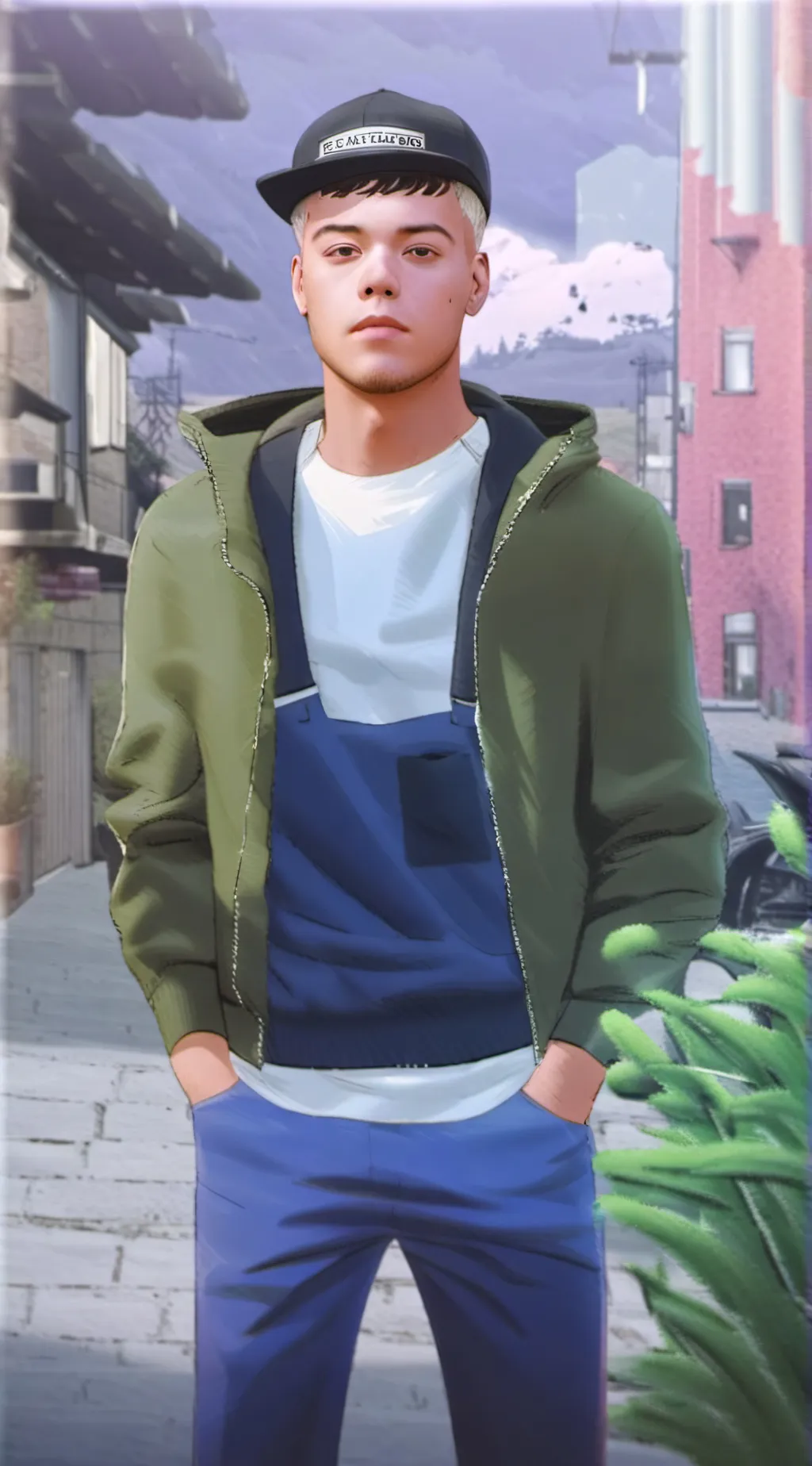 ai character: SAIKO background