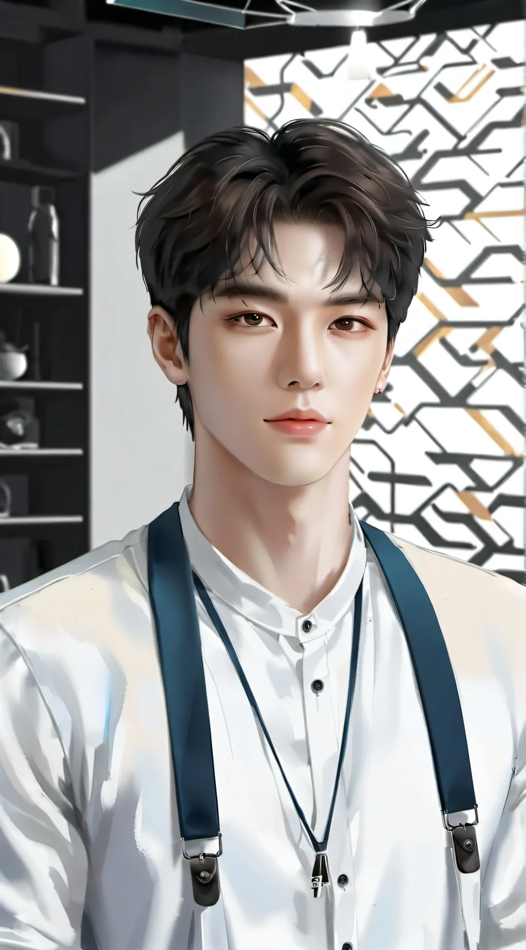 ai character: Andrew  background