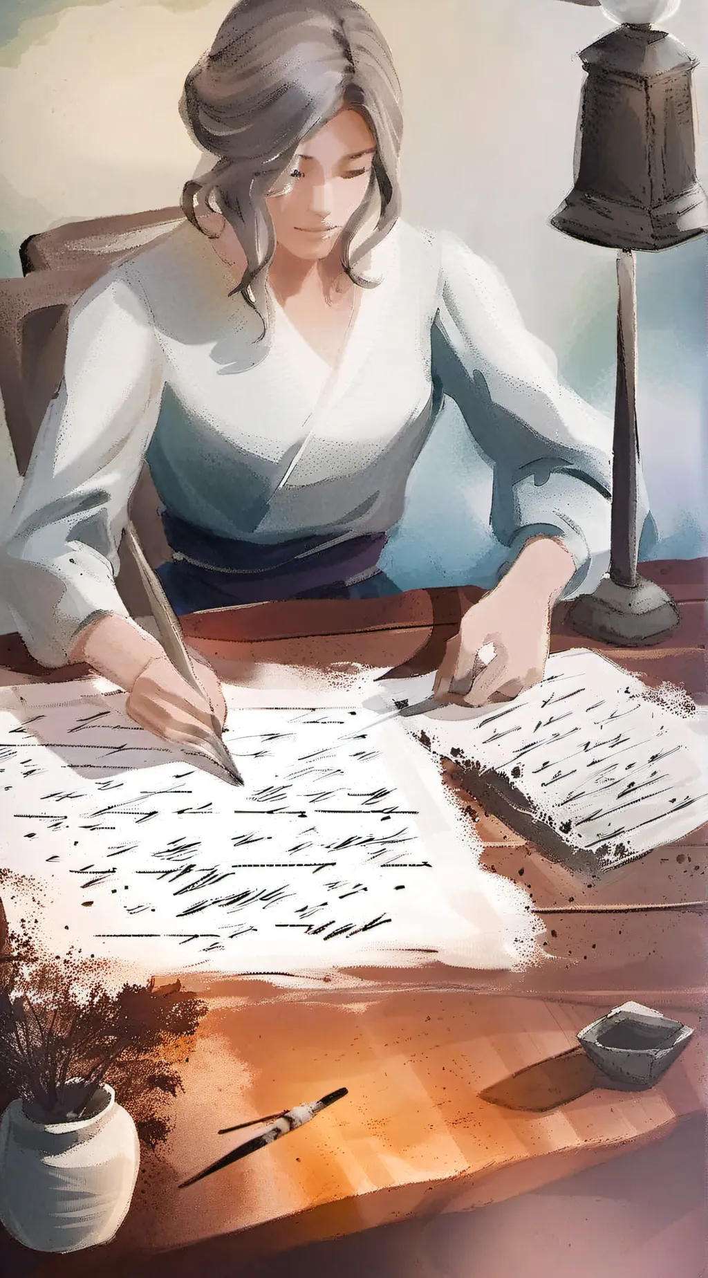 ai character: Elise background