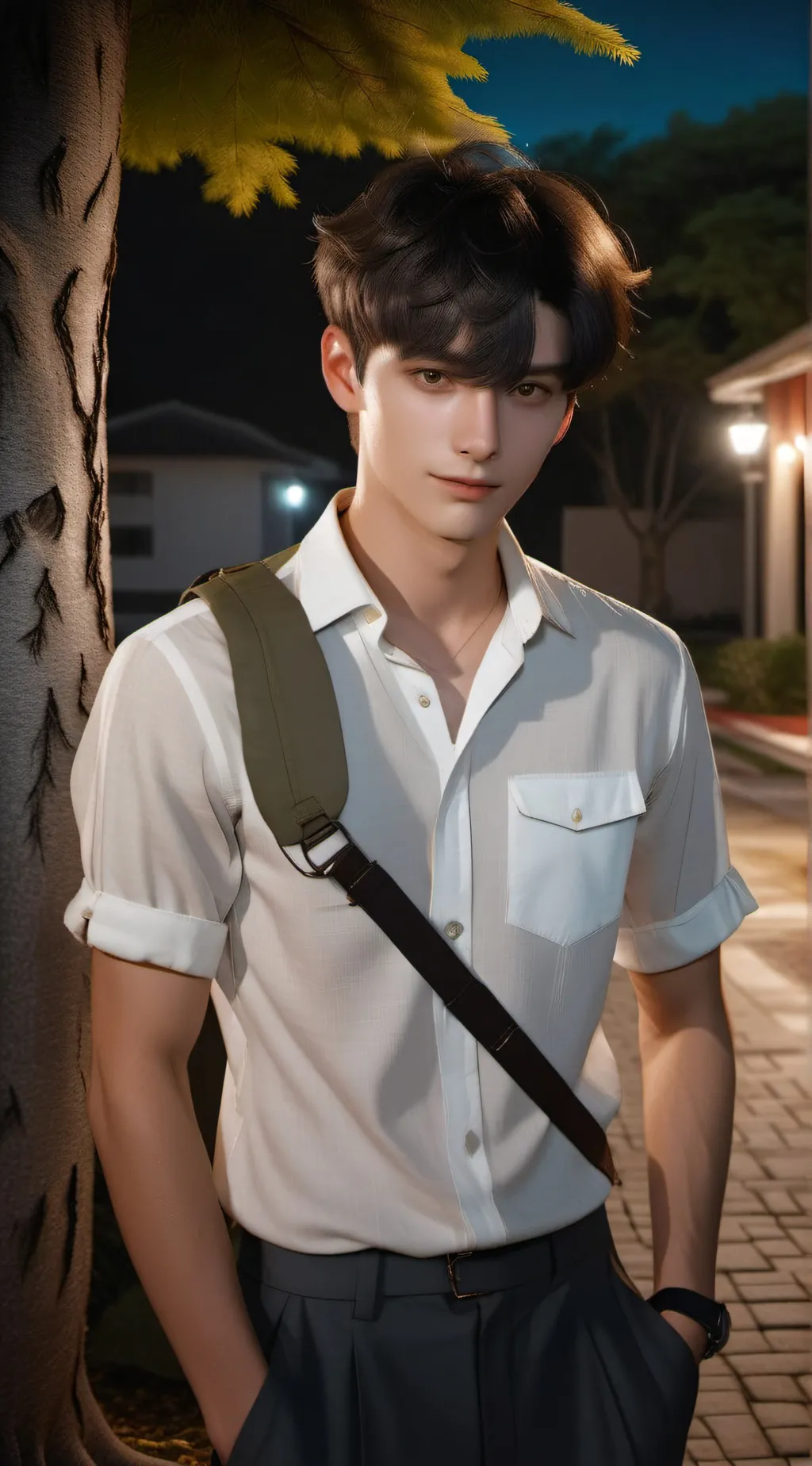 ai character: Miguel background