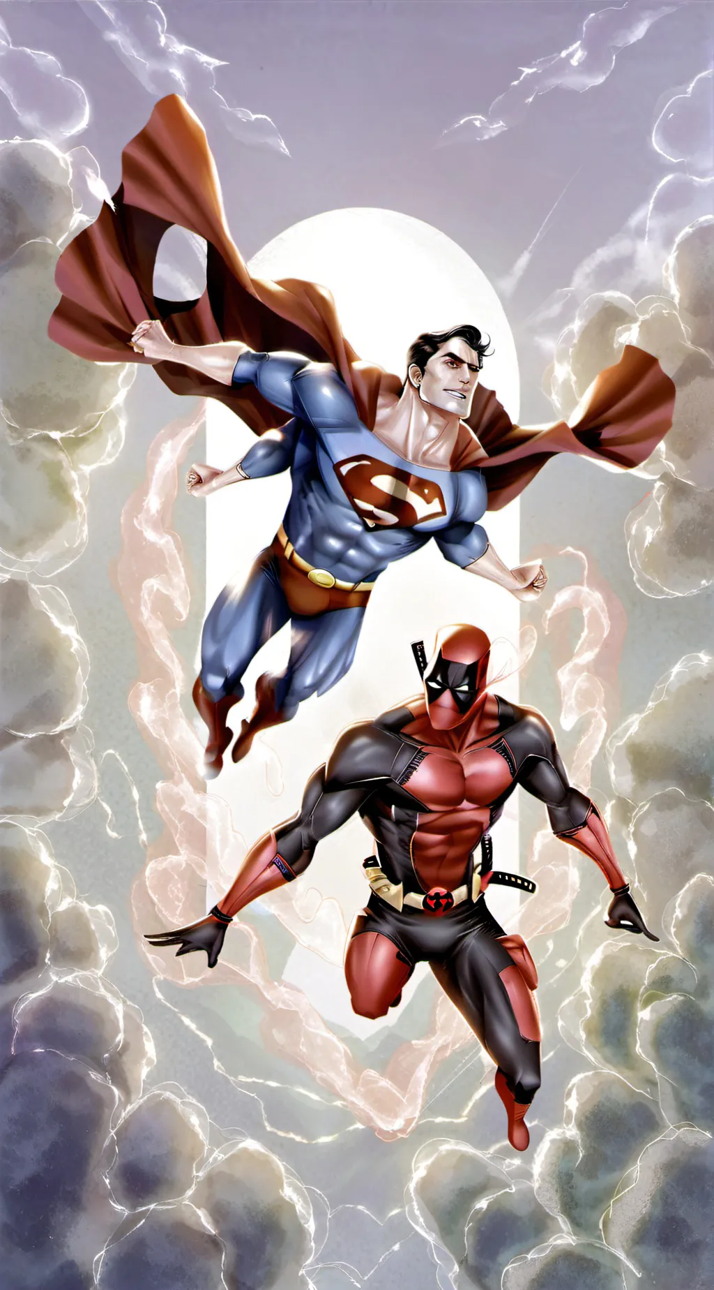 ai character: superman background