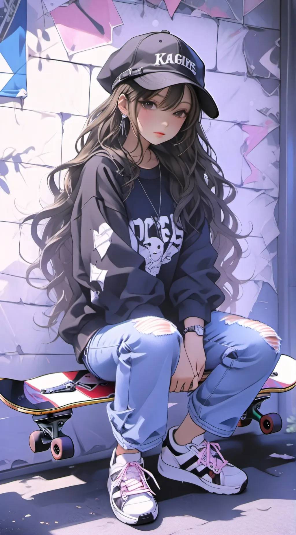 ai character: Jenn🦋★ background