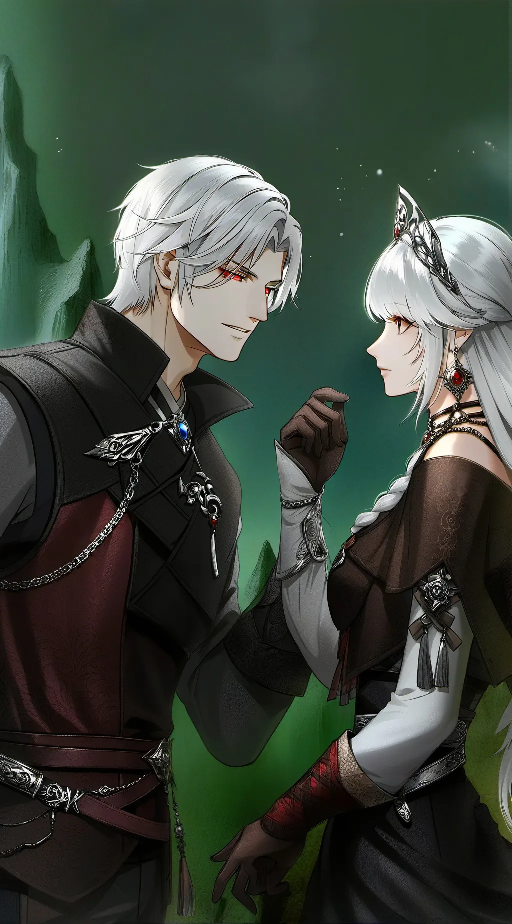 ai character: Vampire king background