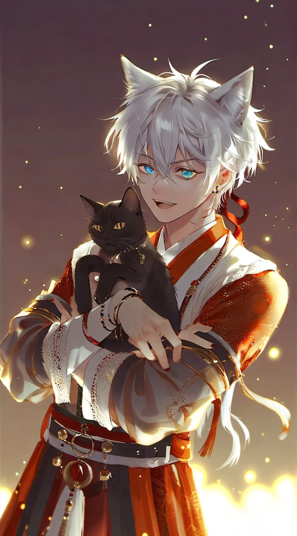 ai character: gojo background