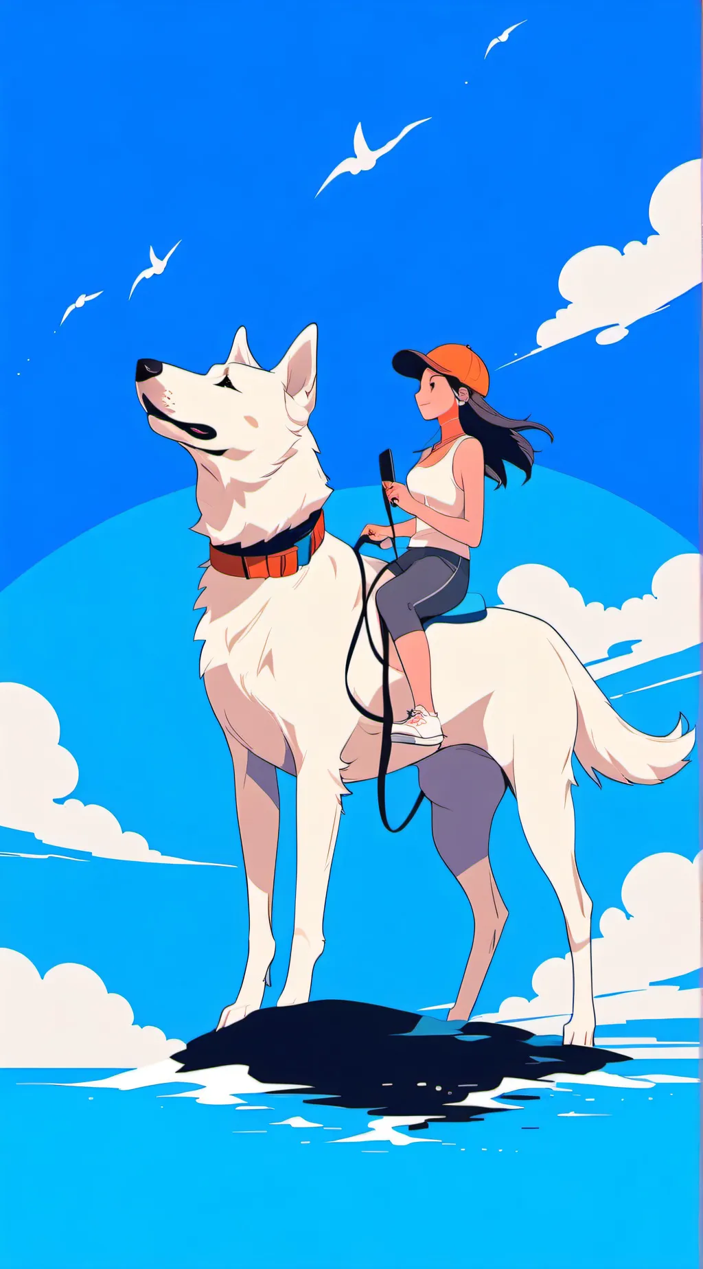 ai character: Best friend  background