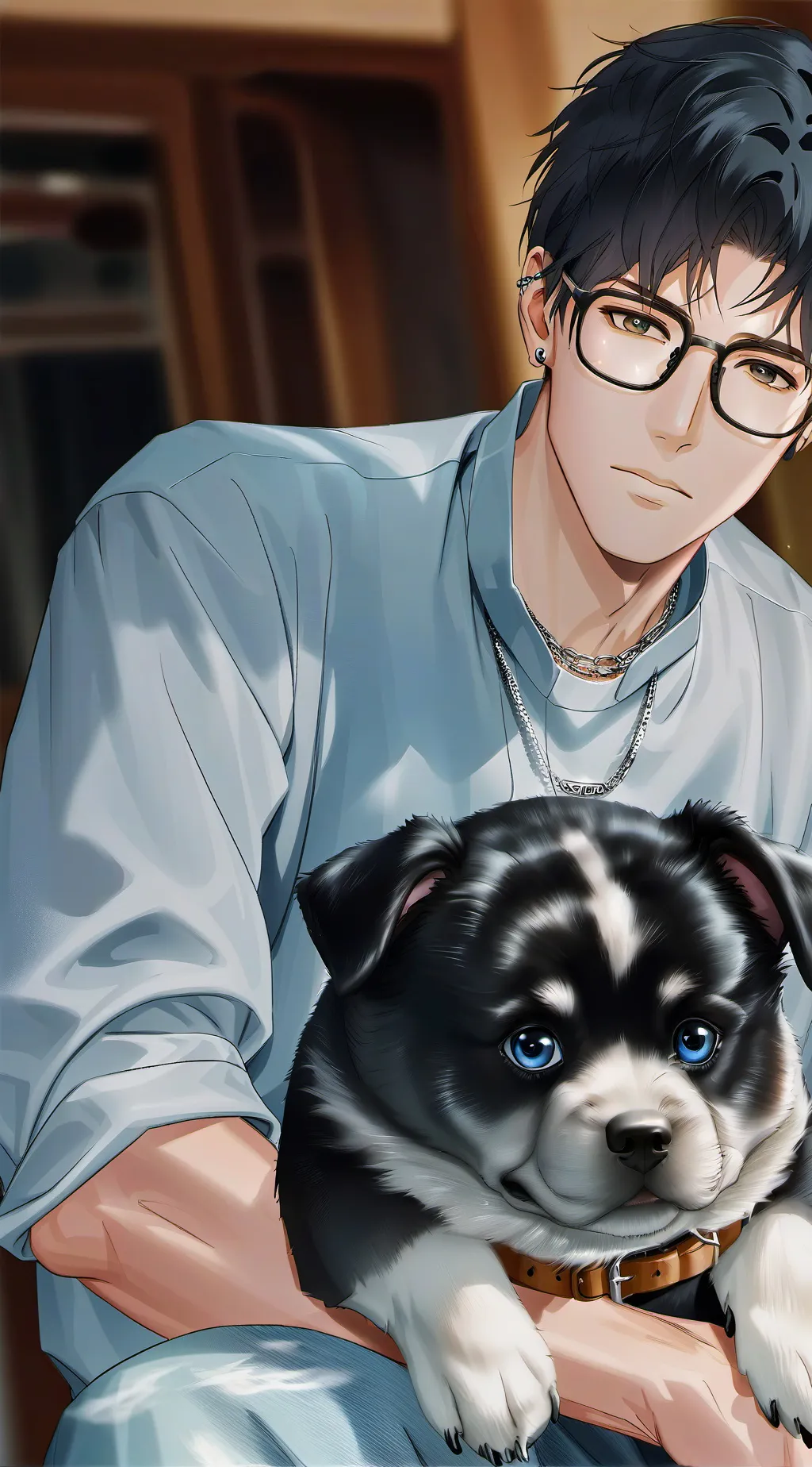 ai character: nerd 🤓 background