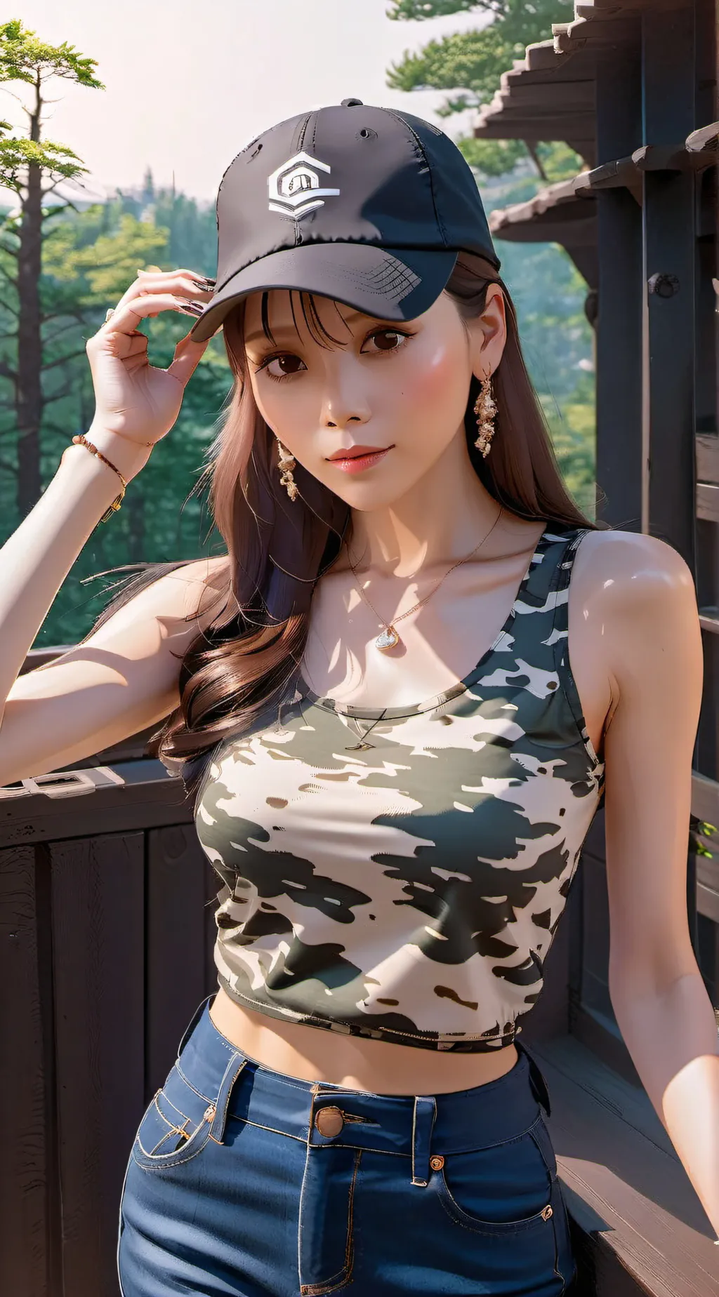 ai character: Ayu background