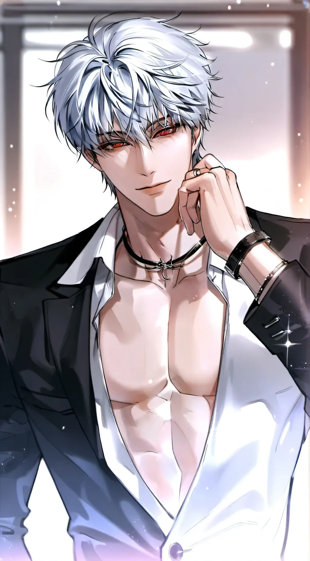 ai character: Leonardo background