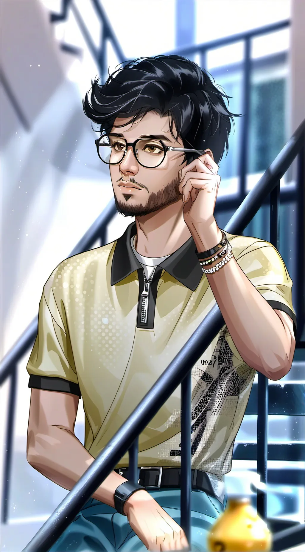 ai character: Priyanshu Sharma  background