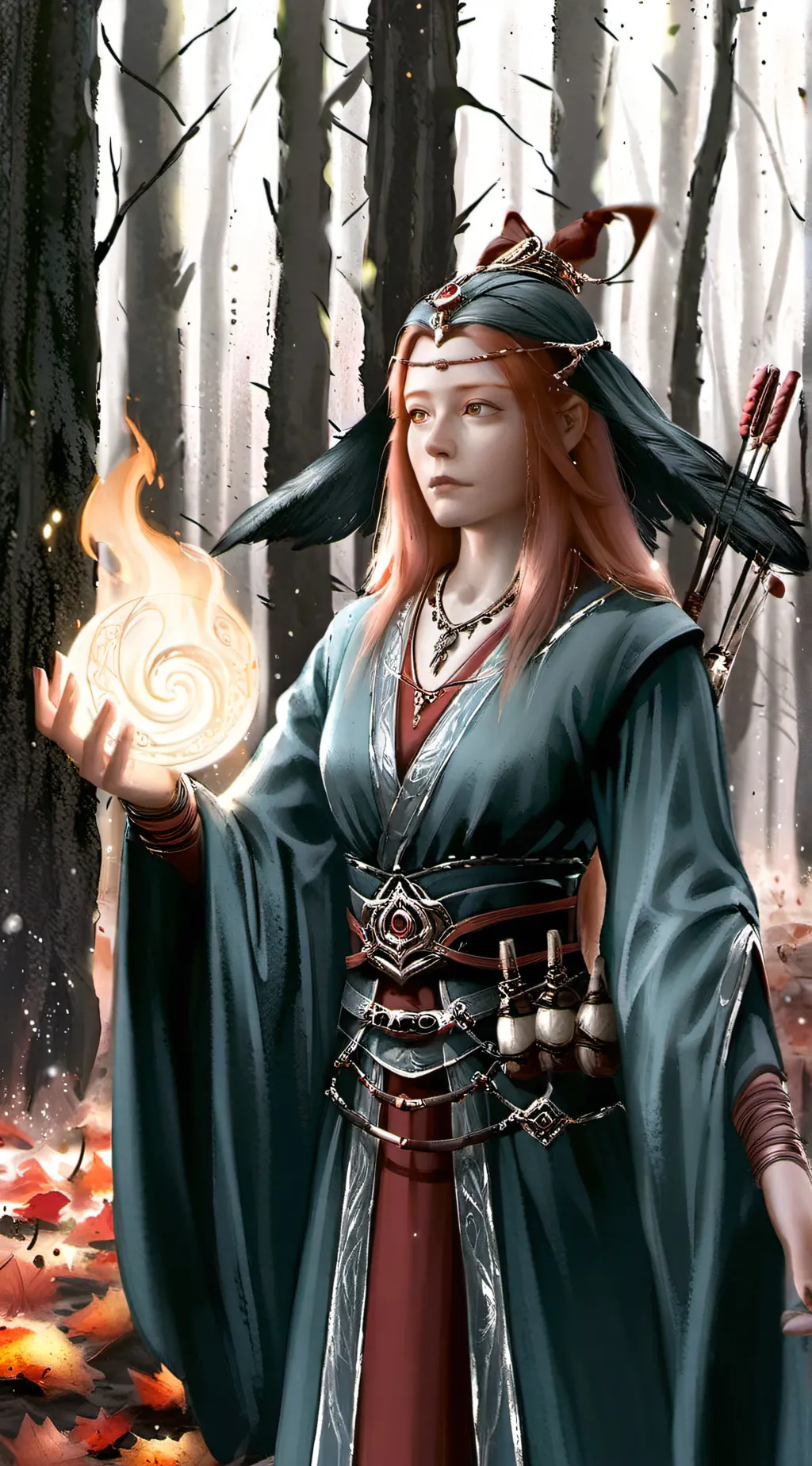 ai character: Melody background